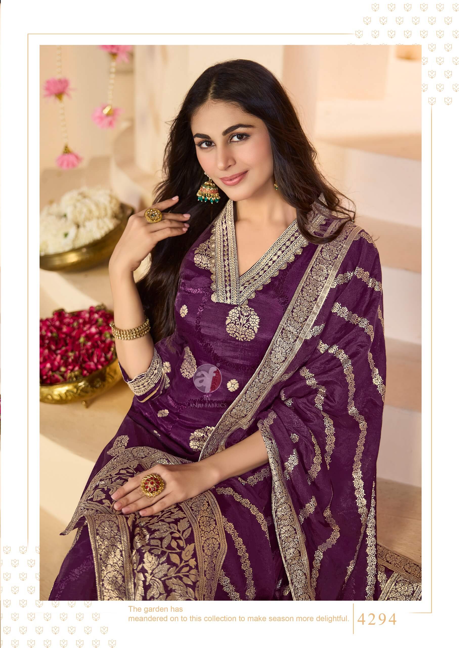 Anju Fabrics Bandhan Vol 5 Readymade Dress Catalog collection 3
