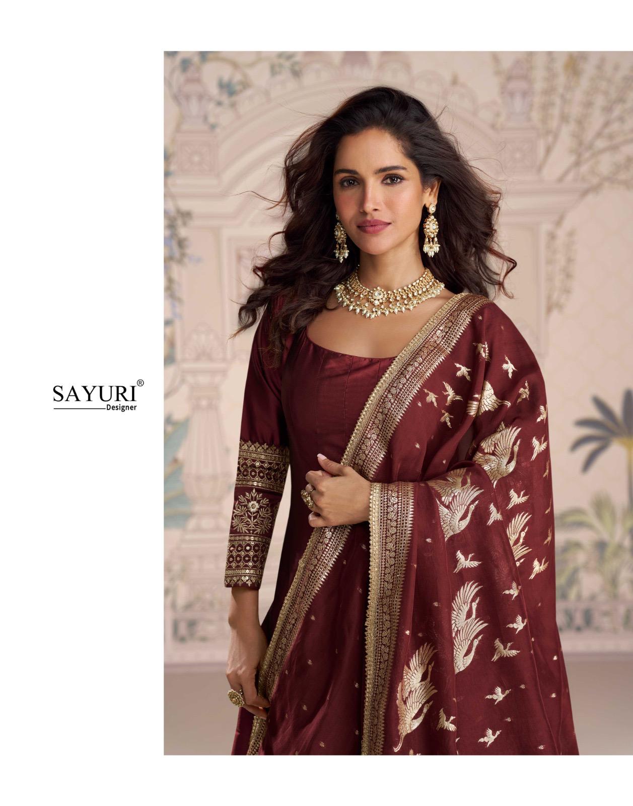 Sayuri Designer Roshni Wedding Party Salwar Suits Catalog collection 5