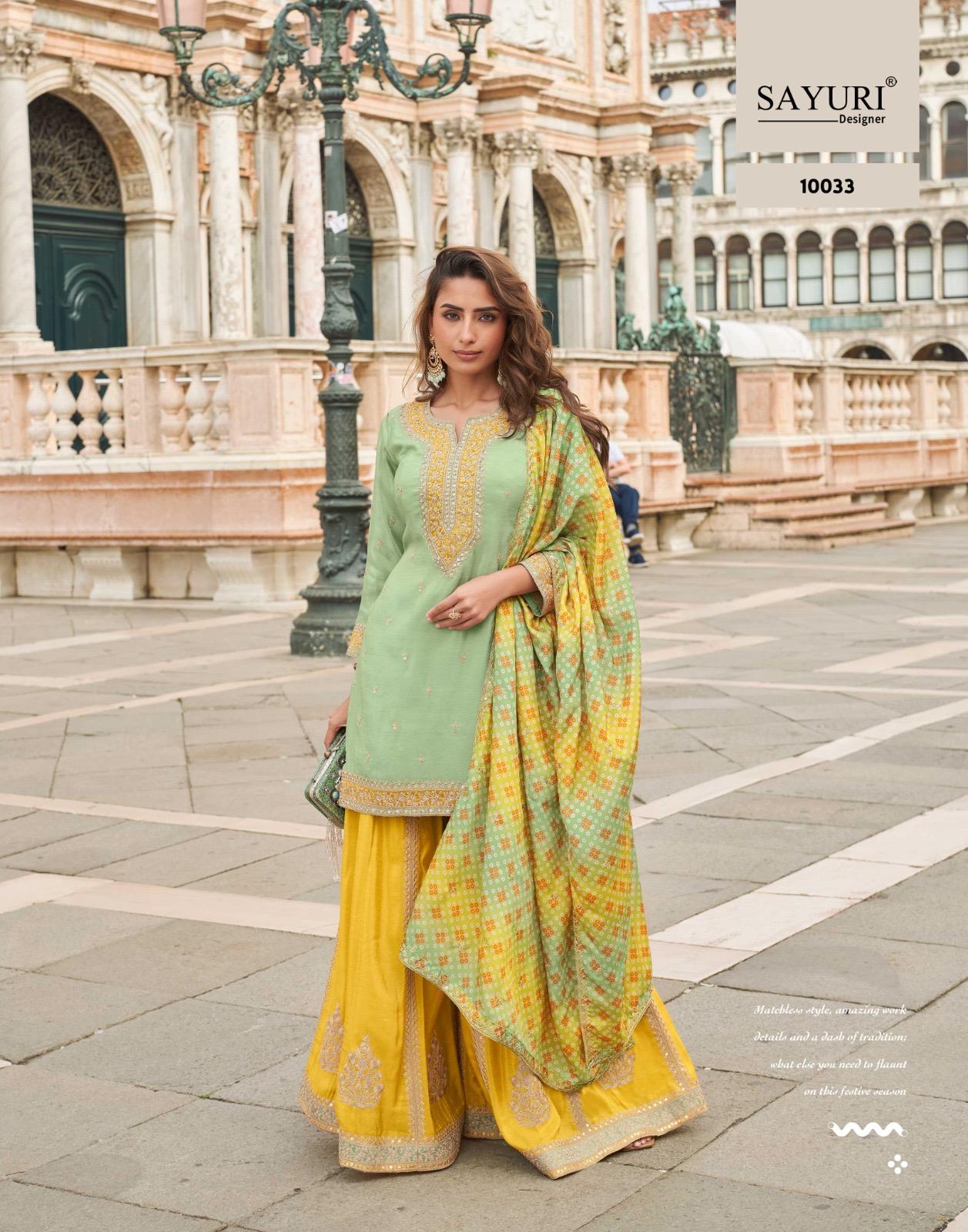 Sayuri Designer Taj Designer Salwar Suits Catalog collection 7
