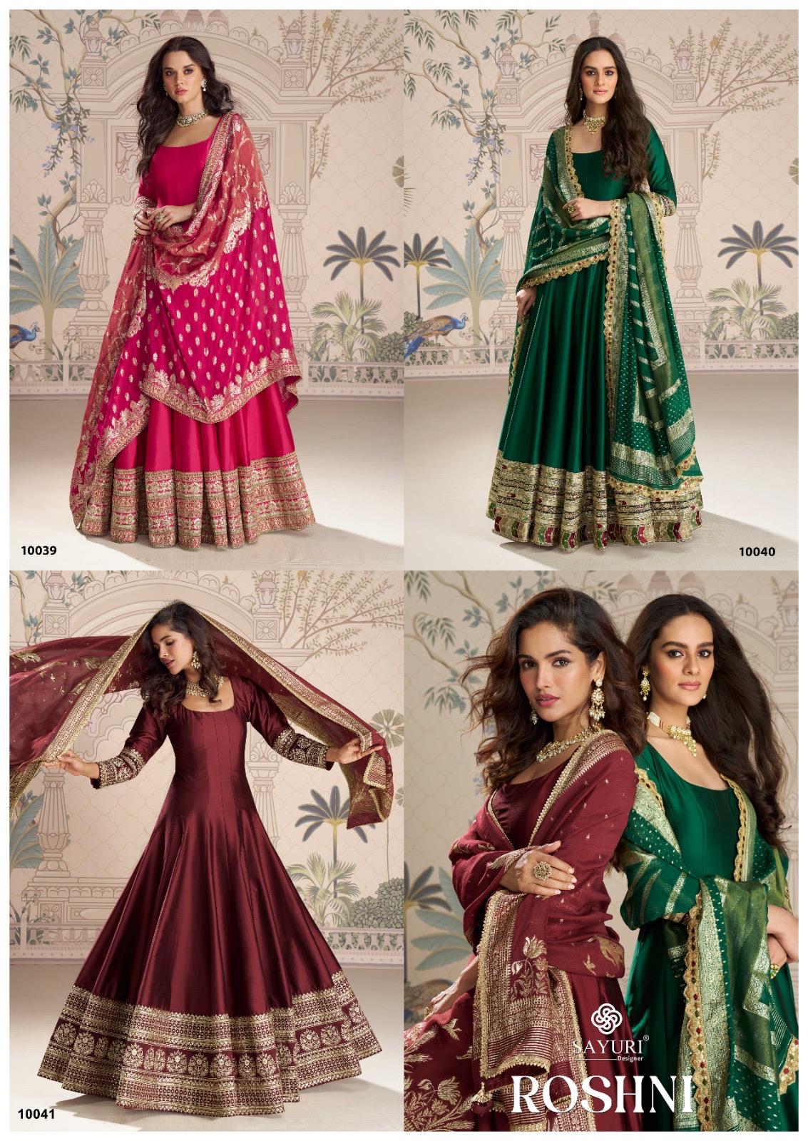 Sayuri Designer Roshni Wedding Party Salwar Suits Catalog collection 11