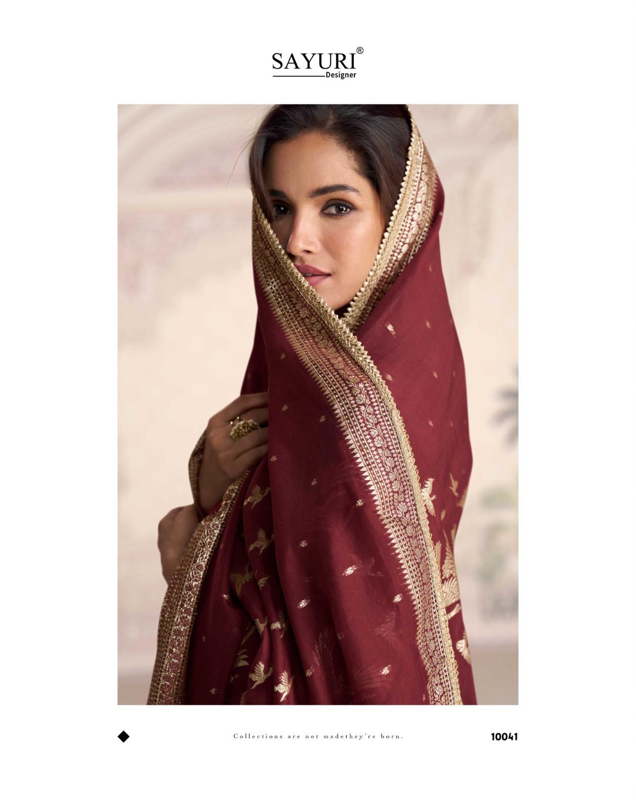 Sayuri Designer Roshni Wedding Party Salwar Suits Catalog collection 3