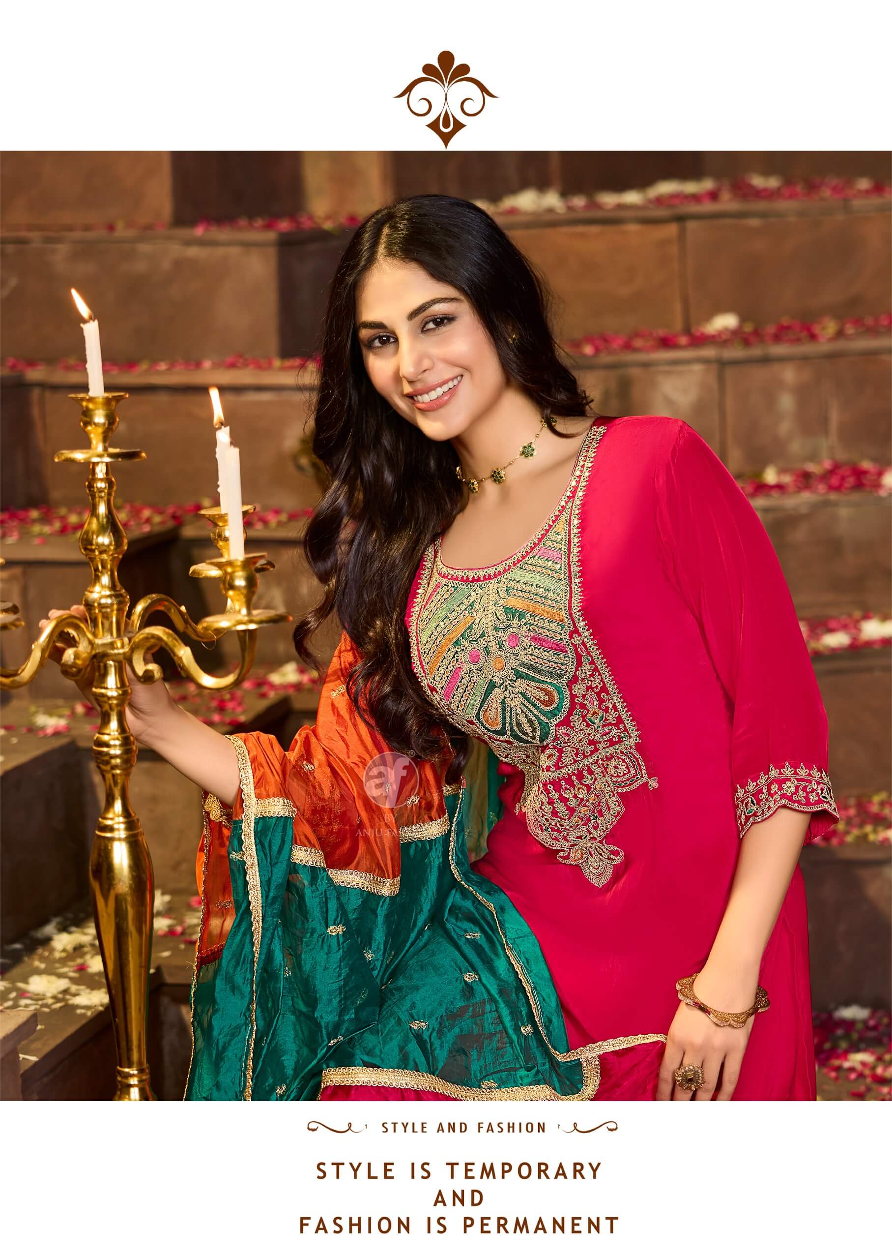 Anju Fabrics Raj Kothi Vol 2 Readymade Dress Catalog collection 5
