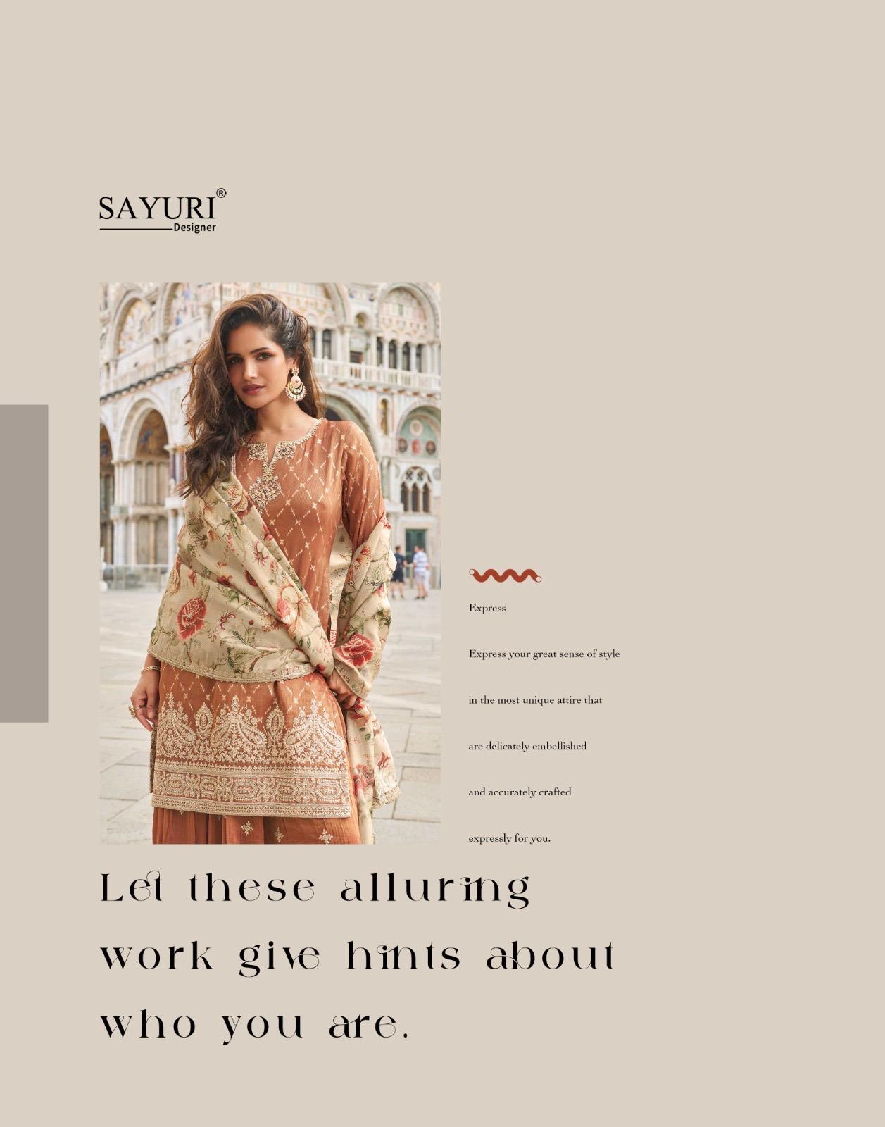 Sayuri Designer Taj Designer Salwar Suits Catalog collection 5