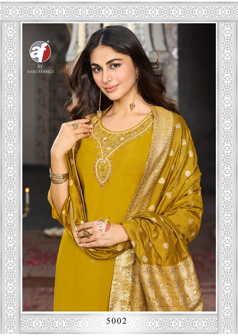 Anju Fabrics Vastra Vol 6 Readymade Dress Catalog collection 2