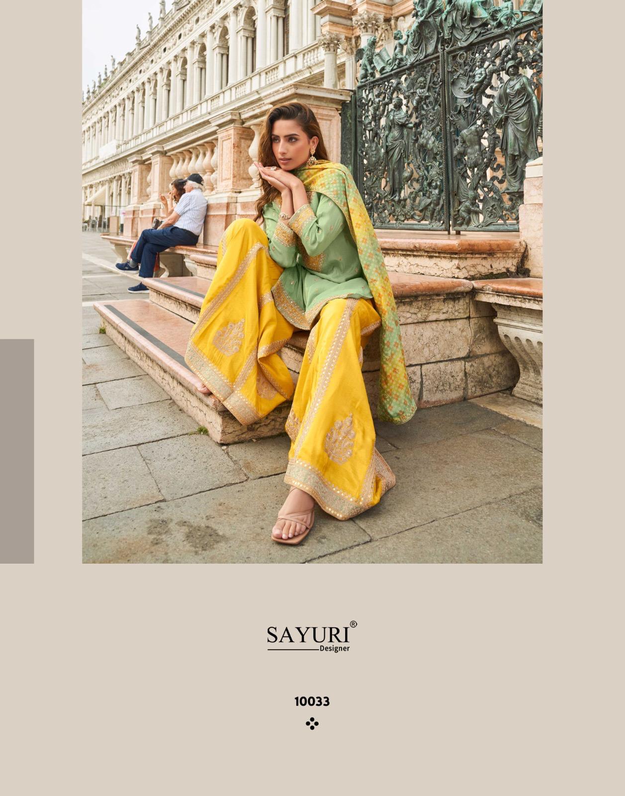 Sayuri Designer Taj Designer Salwar Suits Catalog collection 10
