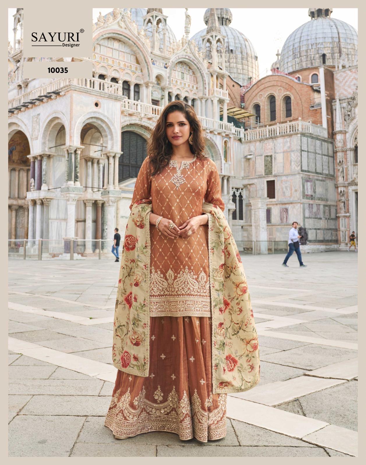 Sayuri Designer Taj Designer Salwar Suits Catalog collection 1
