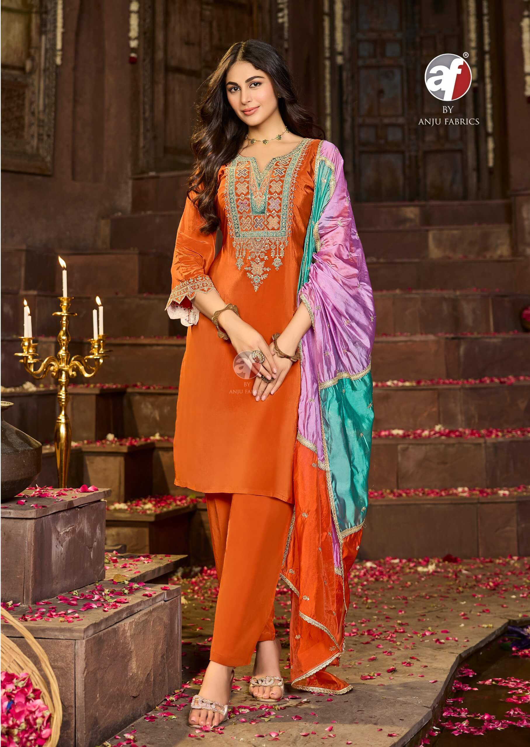Anju Fabrics Raj Kothi Vol 2 Readymade Dress Catalog collection 10