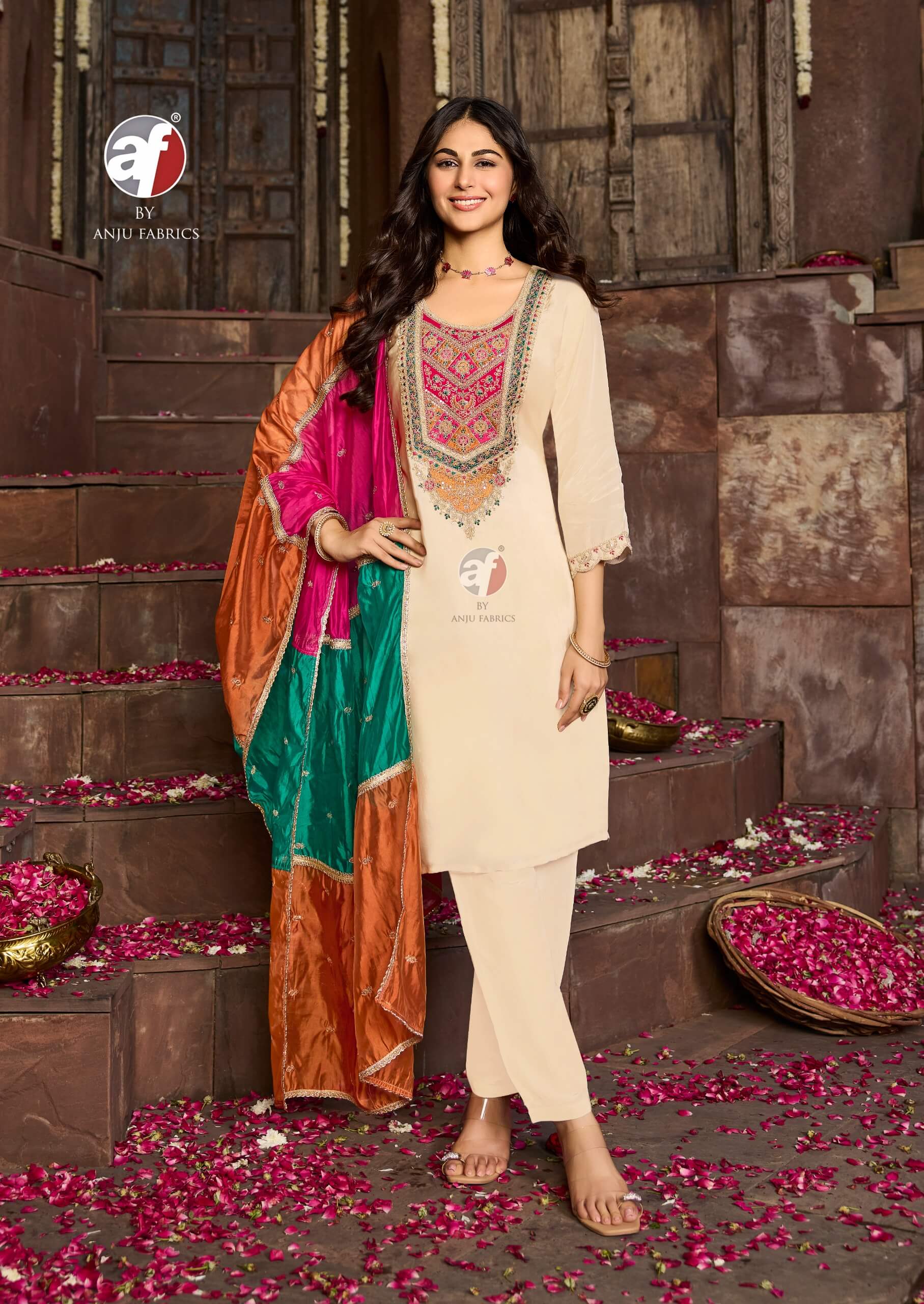 Anju Fabrics Raj Kothi Vol 2 Readymade Dress Catalog collection 11