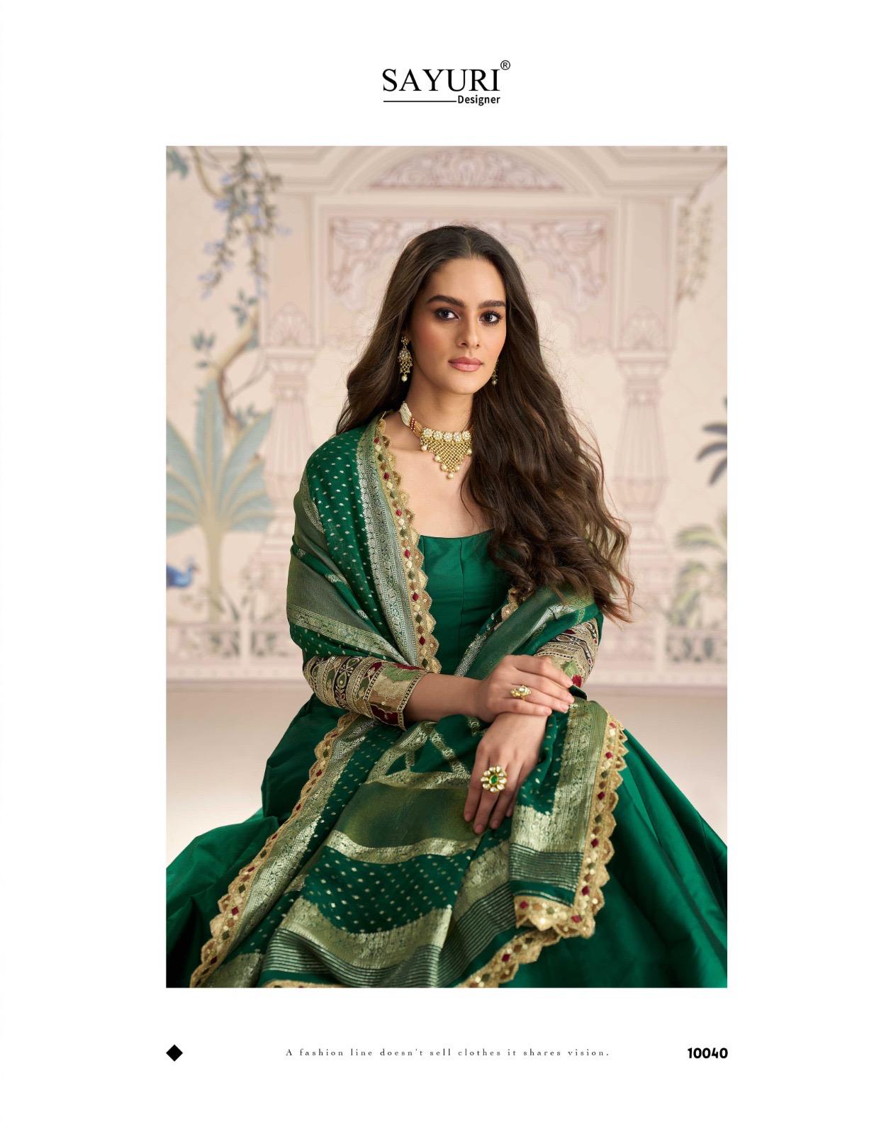 Sayuri Designer Roshni Wedding Party Salwar Suits Catalog collection 6