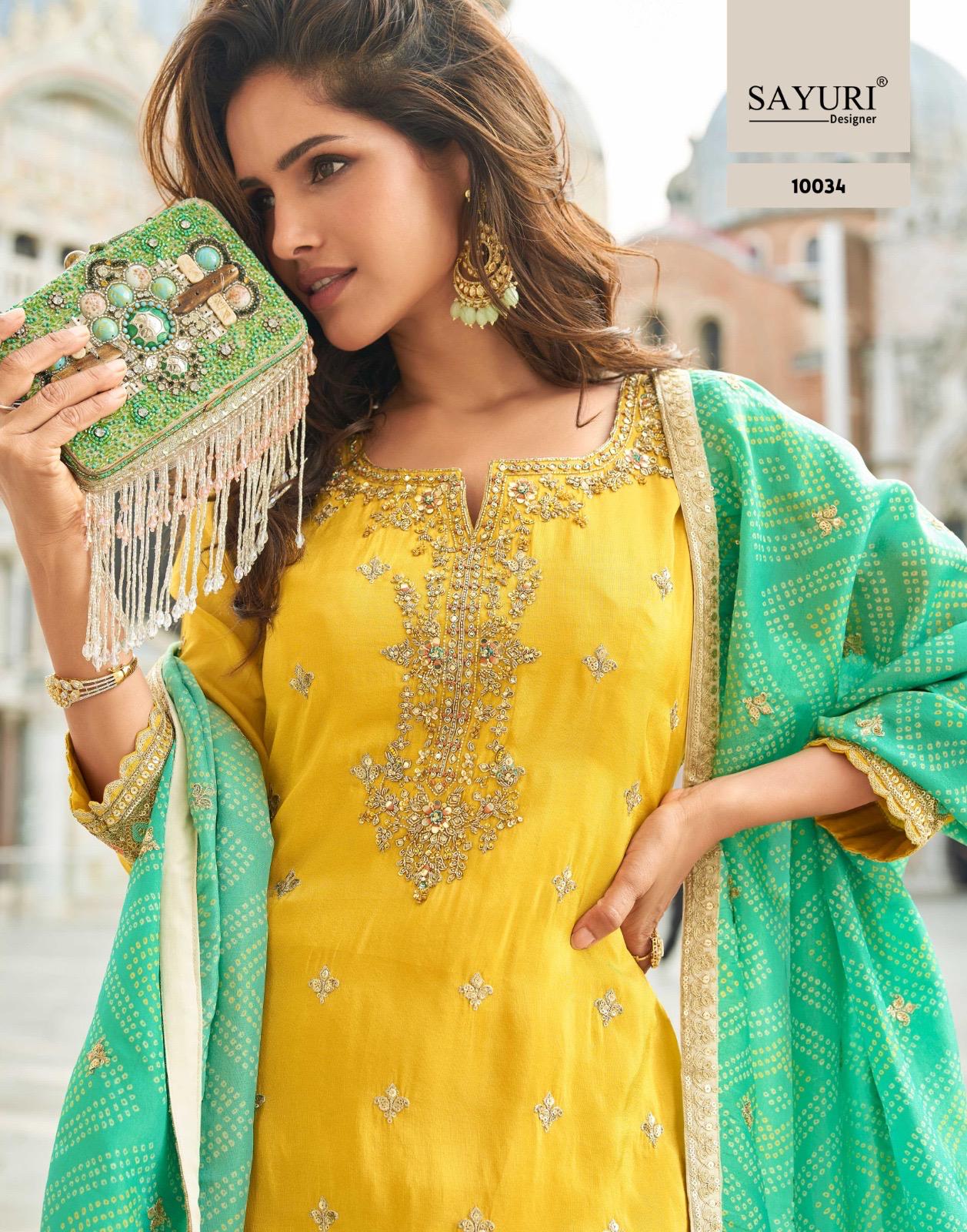 Sayuri Designer Taj Designer Salwar Suits Catalog collection 6
