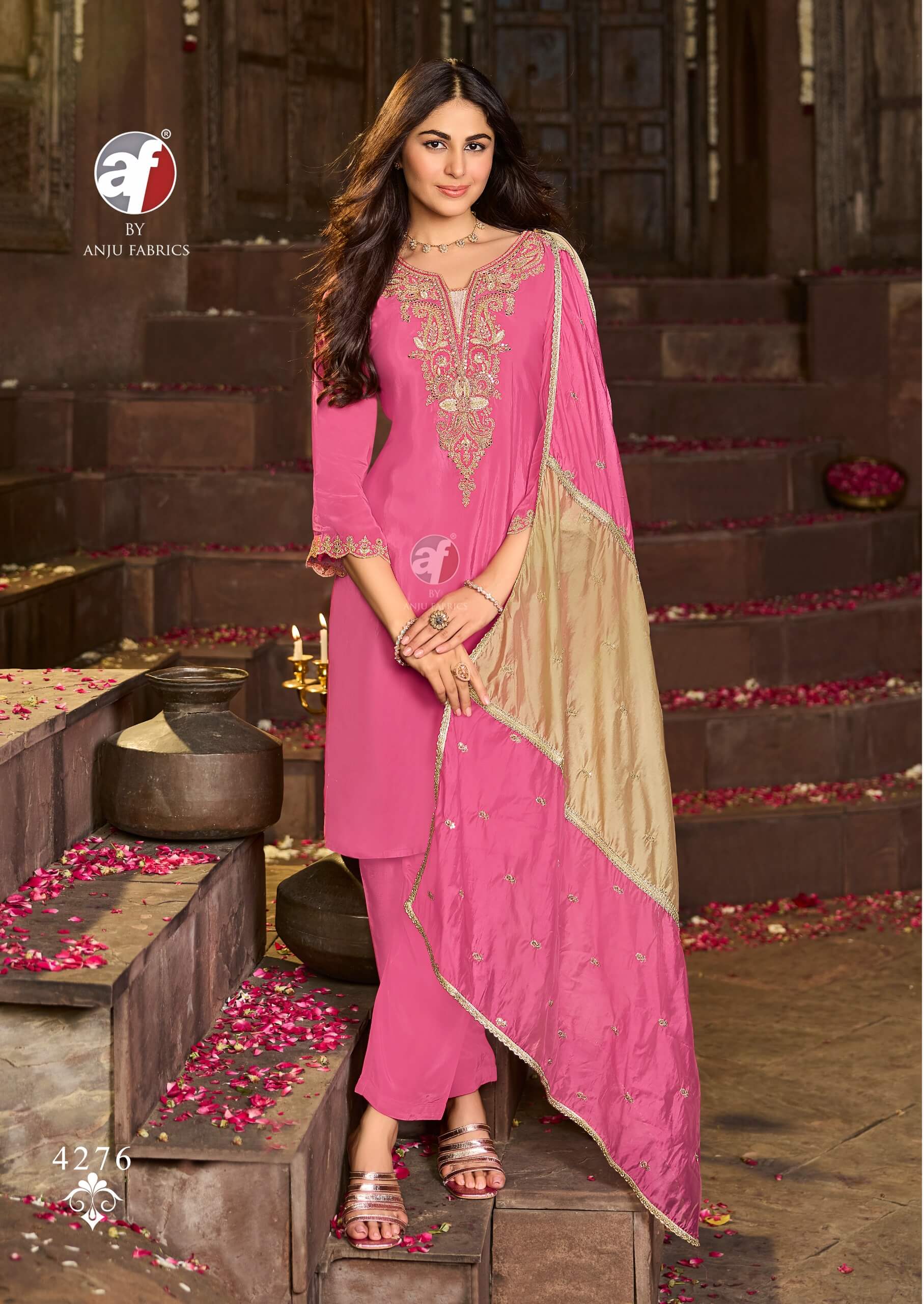 Anju Fabrics Raj Kothi Vol 2 Readymade Dress Catalog collection 1