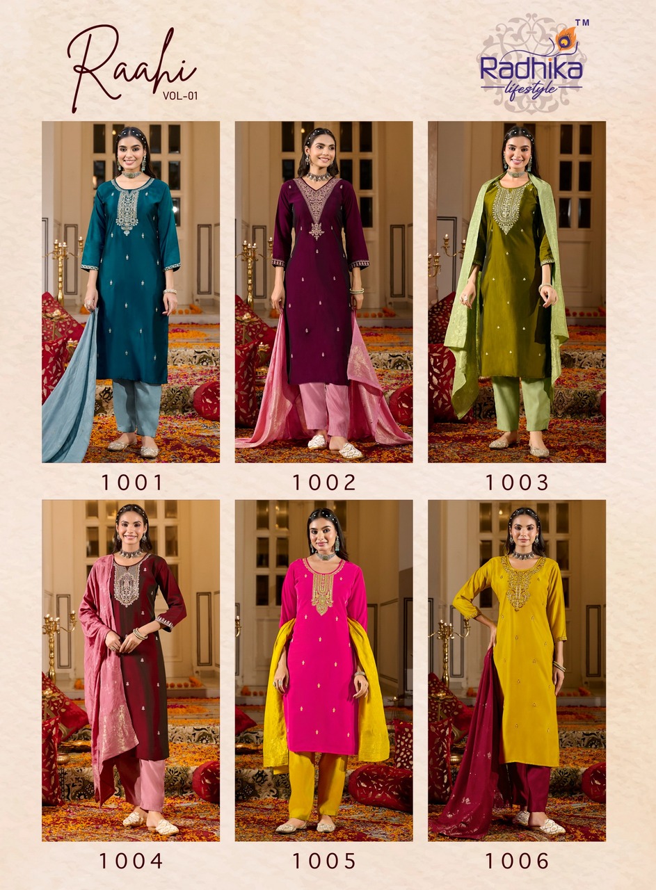 Radhika Lifestyle Raahi Readymade Dress Catalog collection 5