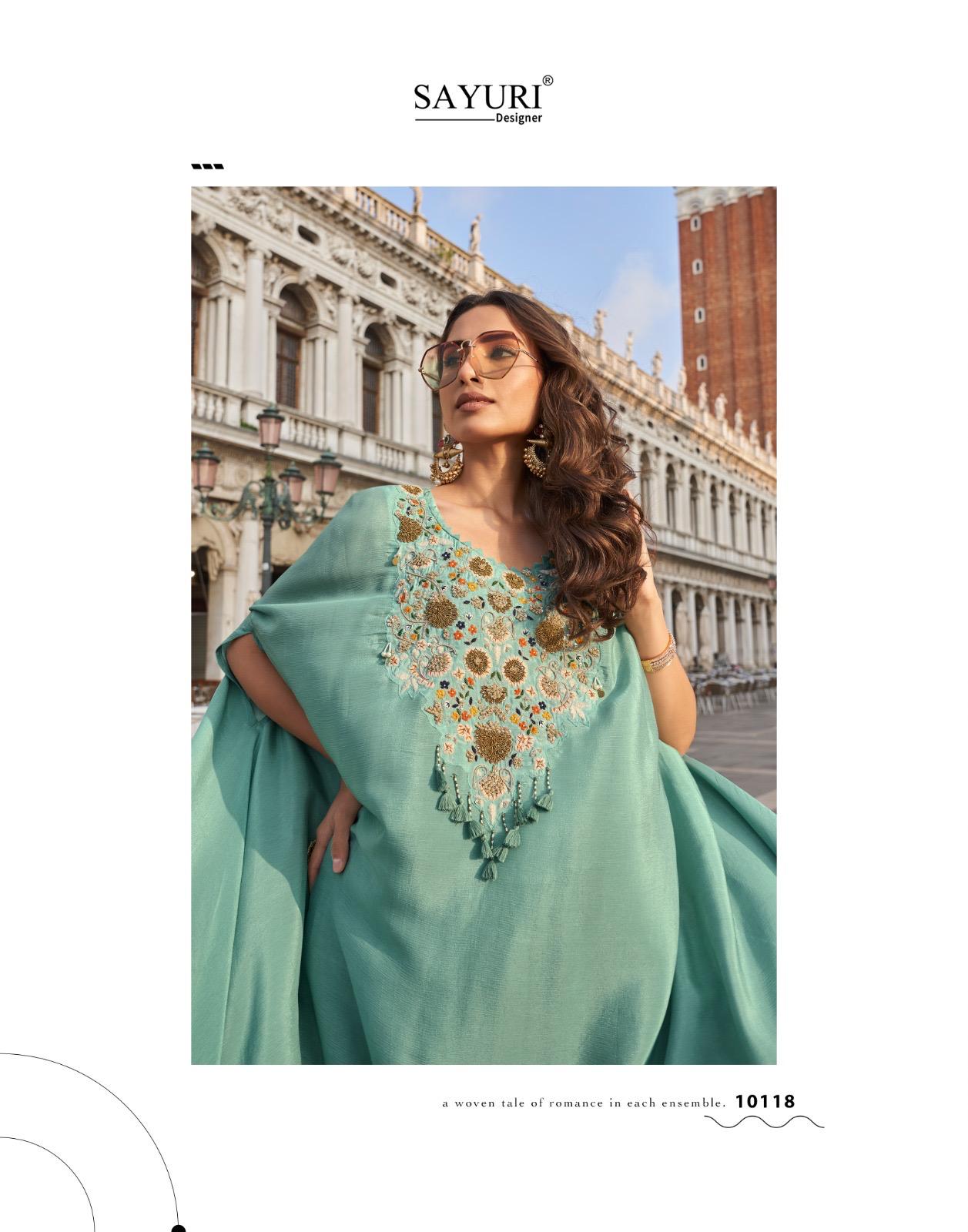 Sayuri Designer Avika Wedding Party Salwar Suits Catalog collection 2