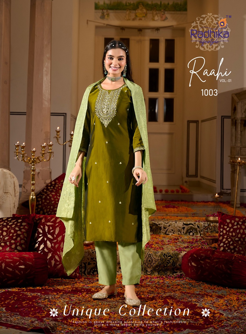 Radhika Lifestyle Raahi Readymade Dress Catalog collection 14