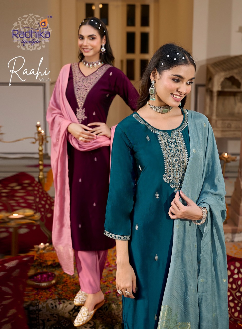 Radhika Lifestyle Raahi Readymade Dress Catalog collection 6