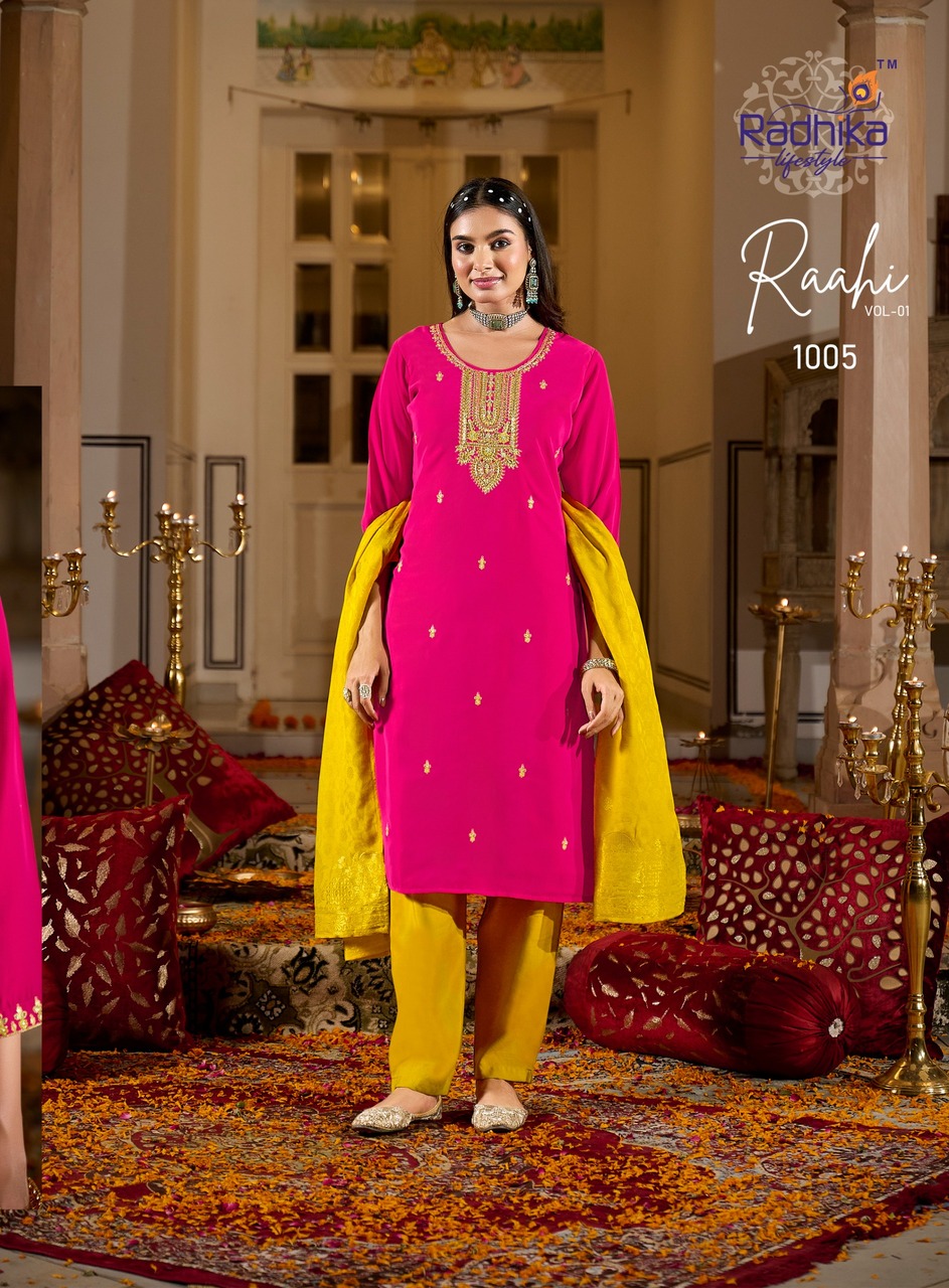 Radhika Lifestyle Raahi Readymade Dress Catalog collection 9