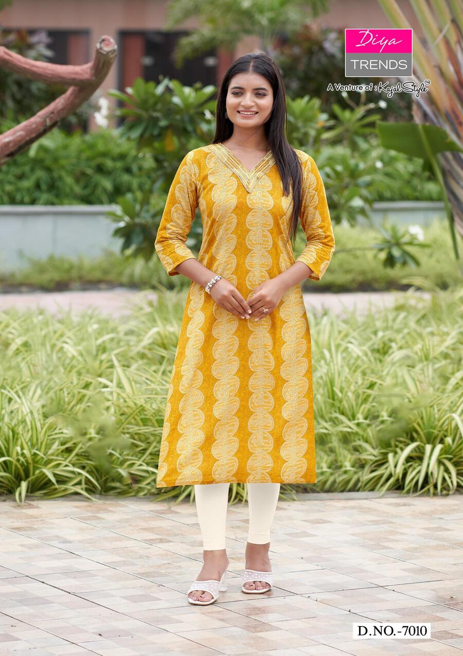Diya Trends Gardencity Vol 8 Kurtis Below 300 Catalog collection 2