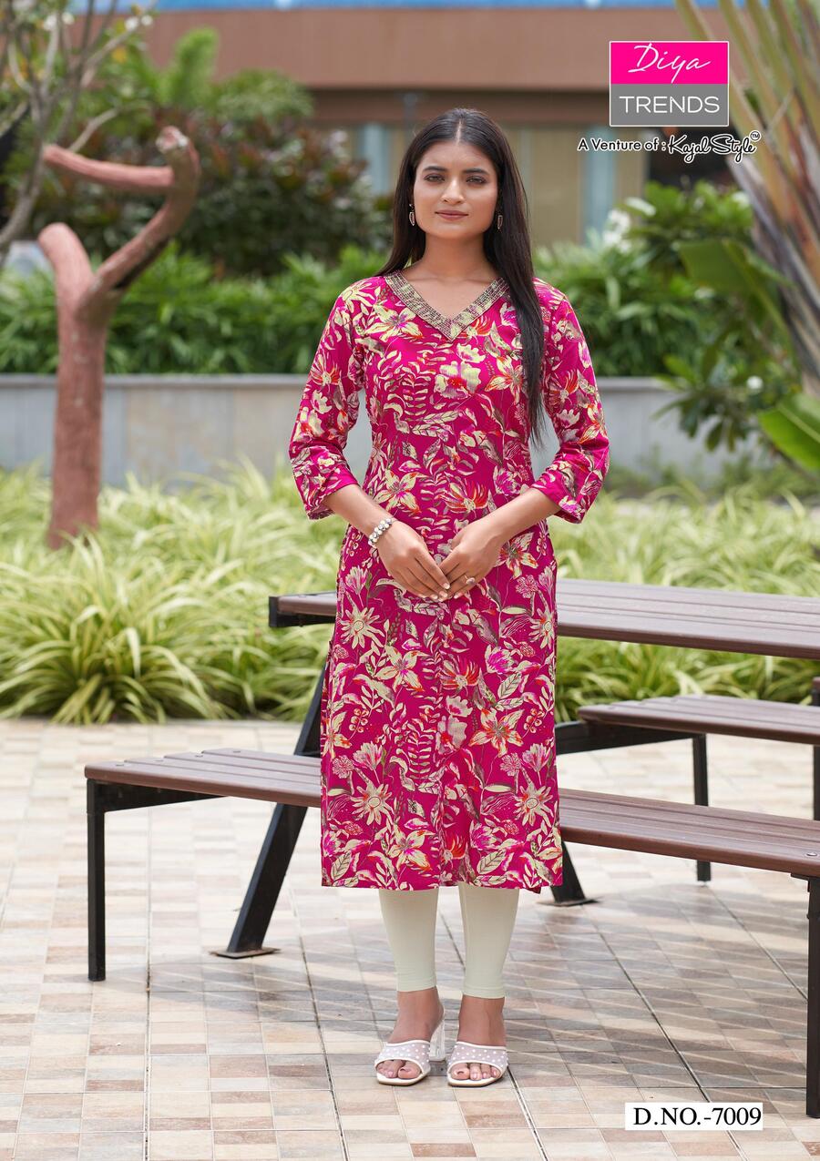Diya Trends Gardencity Vol 8 Kurtis Below 300 Catalog collection 3