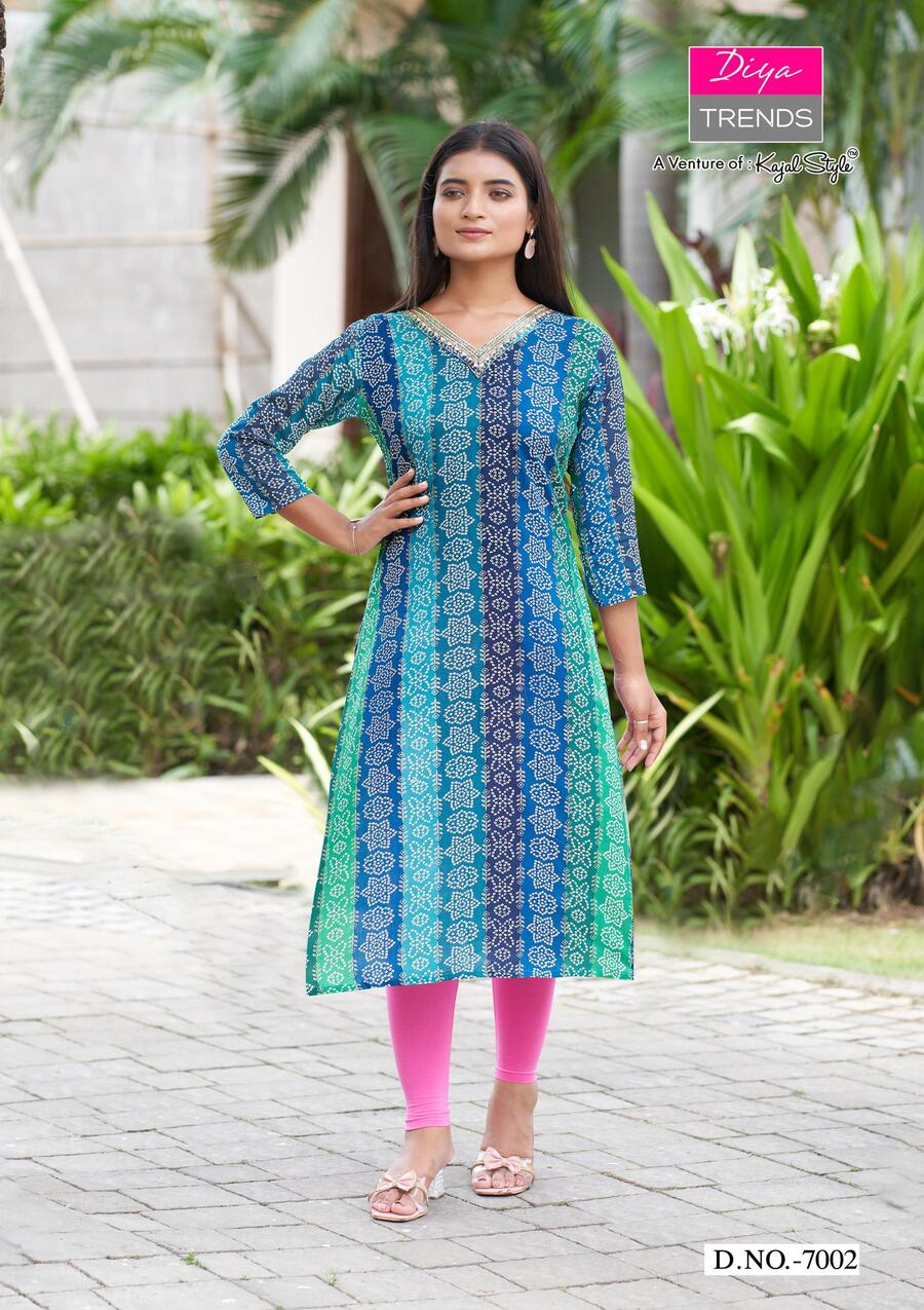 Diya Trends Gardencity Vol 8 Kurtis Below 300 Catalog collection 4