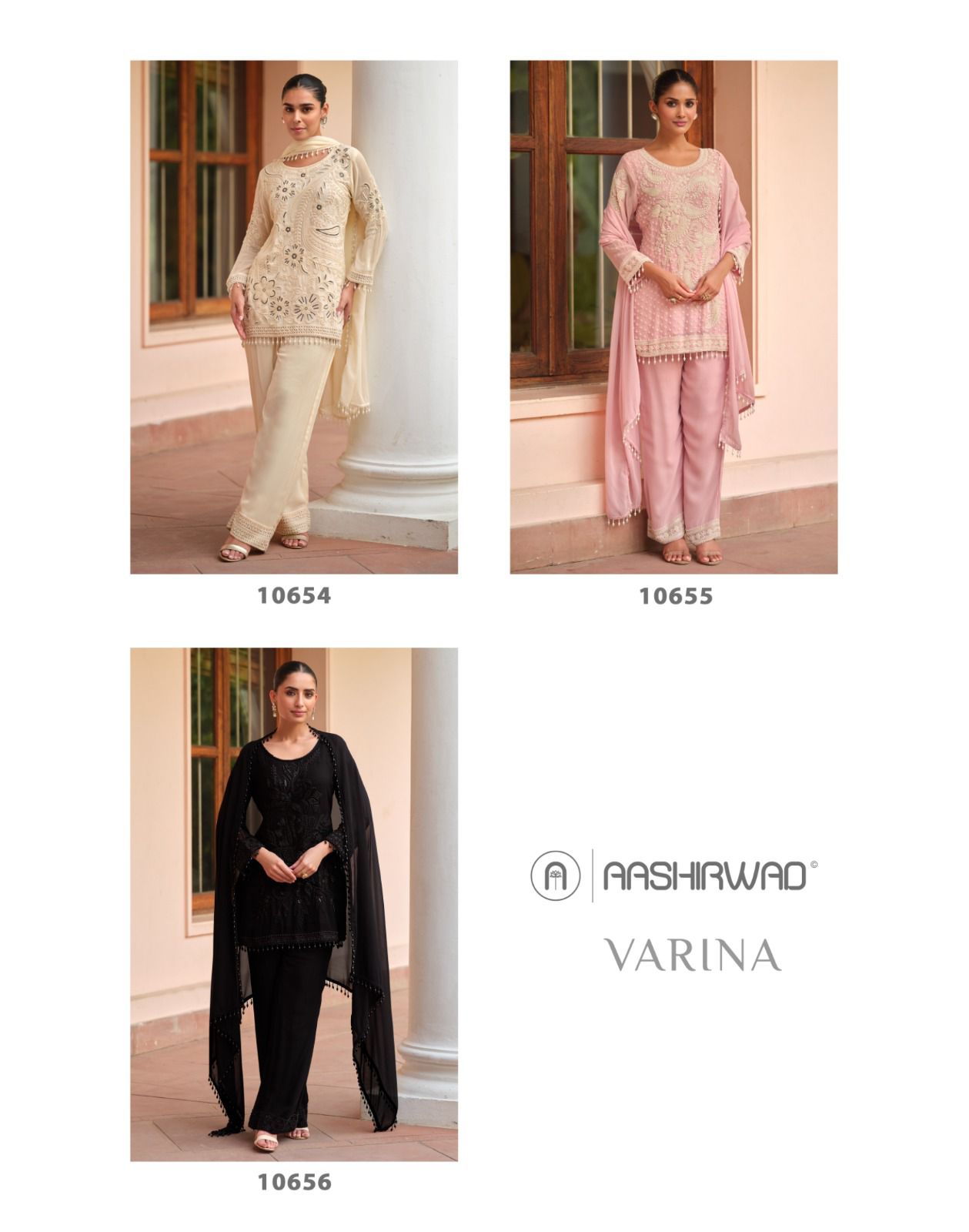 Aashirvad Varina Embroidery Salwar Kameez Catalog catalog 8 Aashirvad Varina Embroidery Salwar Kameez Catalog collection 8