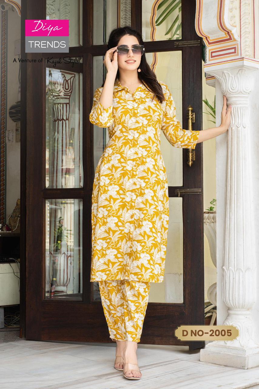 Diya Trends Kajal Style Co Ord Set Catalog collection 5
