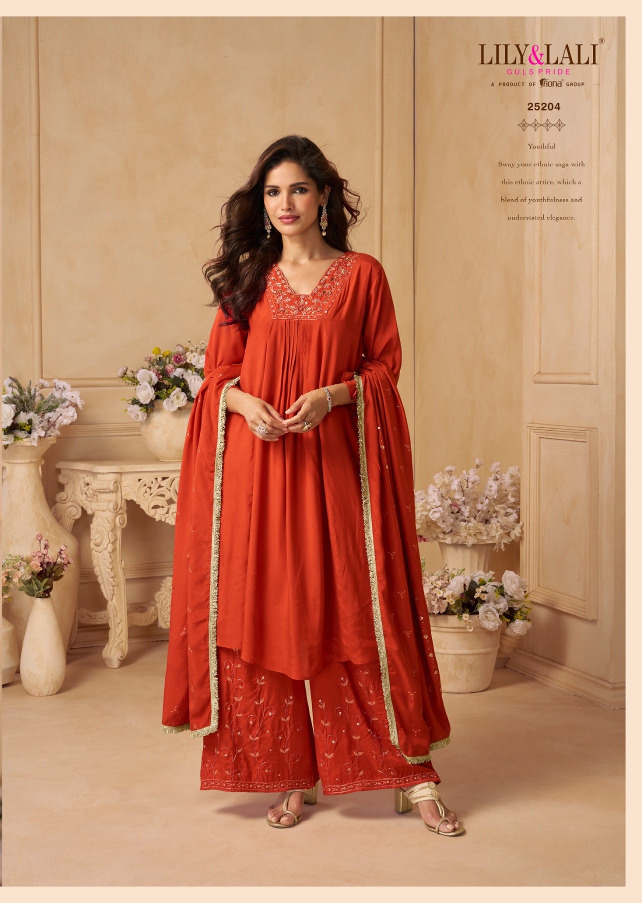 Lily Lali Ritika Kurti Palazzo Dupatta Set Catalog collection 2