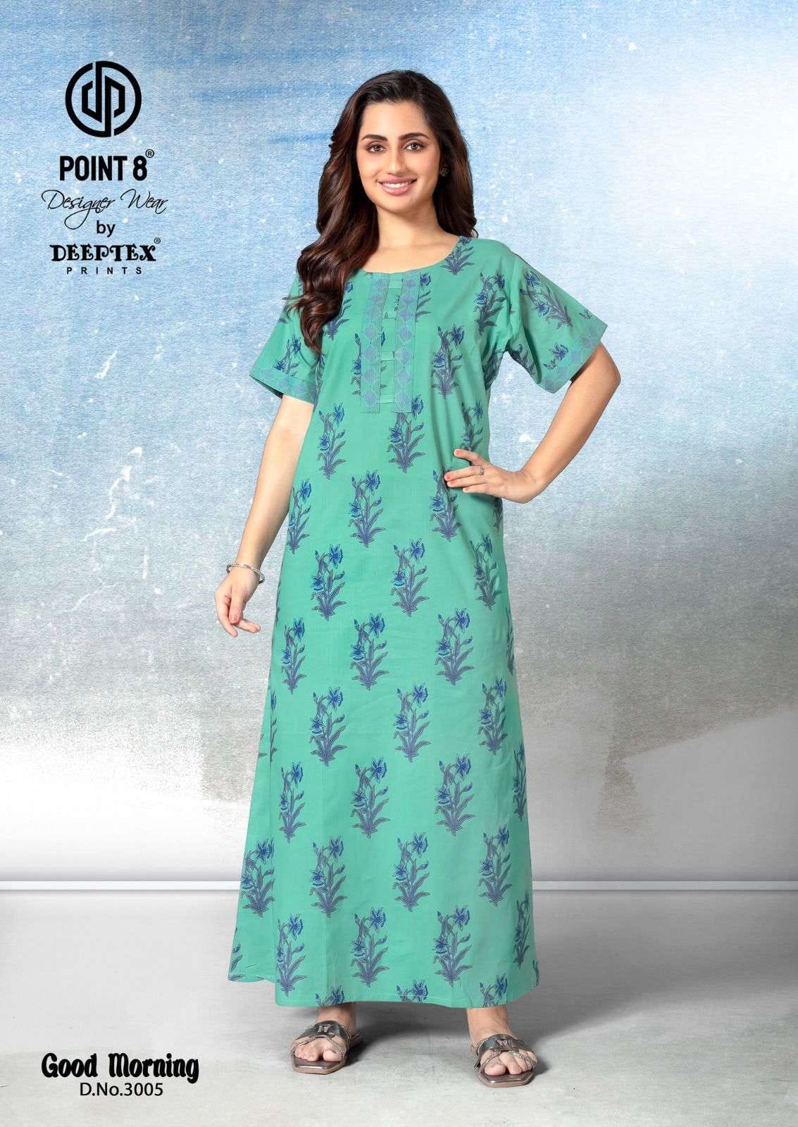 Deeptex Point 8 Good Morning Vol 3 Night Dress Catalog collection 1