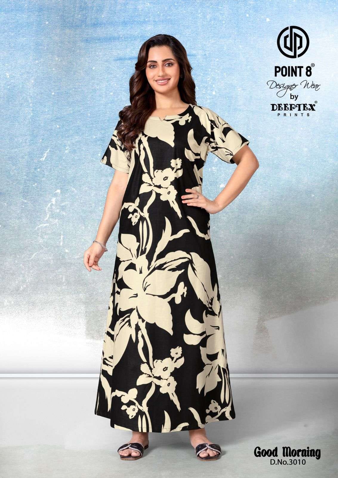 Deeptex Point 8 Good Morning Vol 3 Night Dress Catalog collection 5