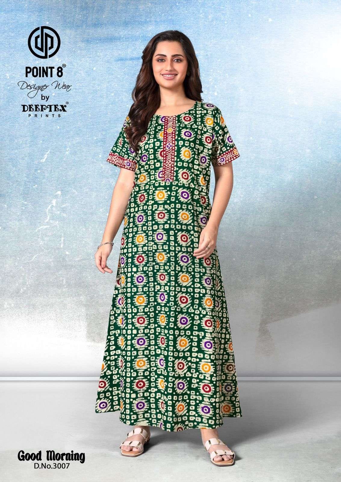 Deeptex Point 8 Good Morning Vol 3 Night Dress Catalog collection 6