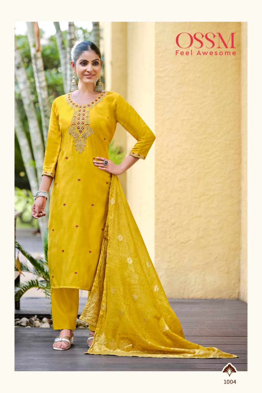 Ossm Heer Embroidery Salwar Kameez Catalog collection 6