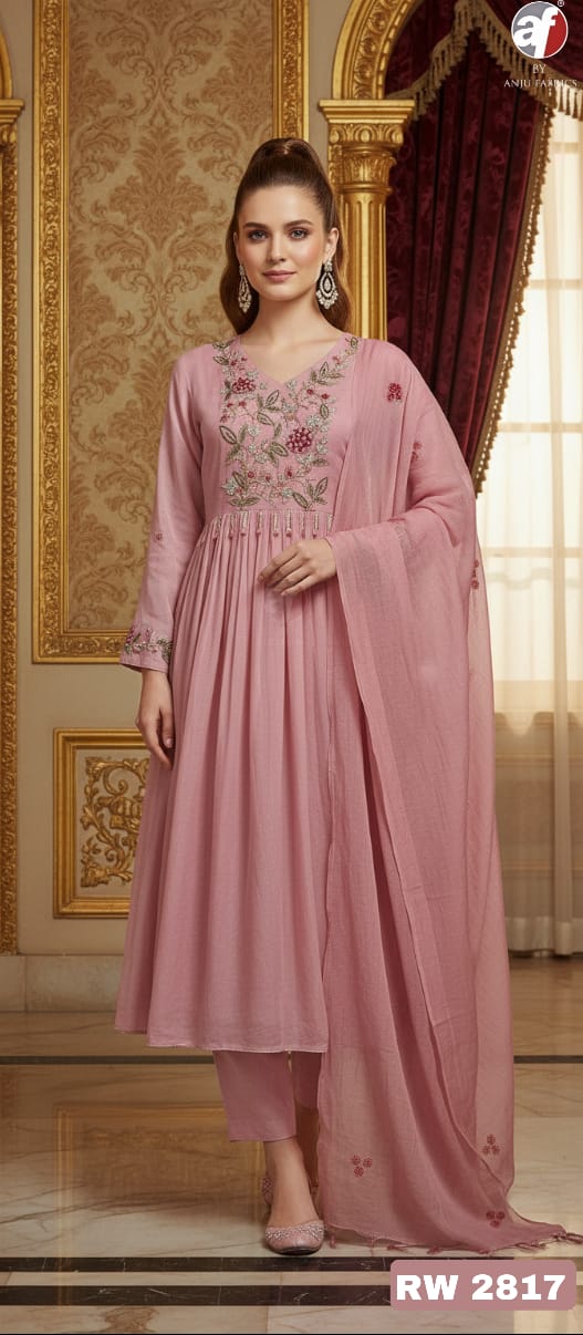 Anju Fabrics Flared Readymade Dress Size Set collection 2