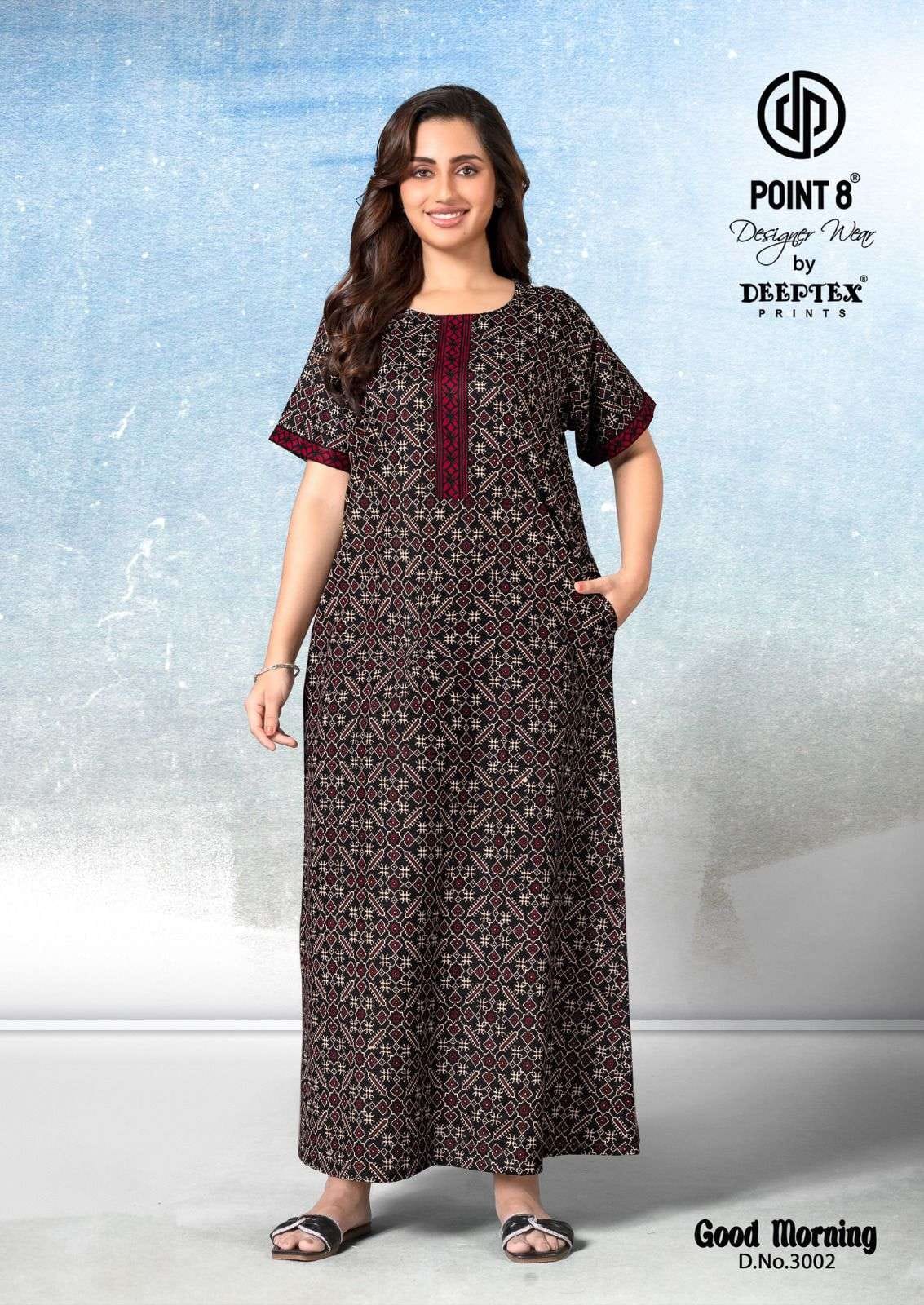 Deeptex Point 8 Good Morning Vol 3 Night Dress Catalog collection 2