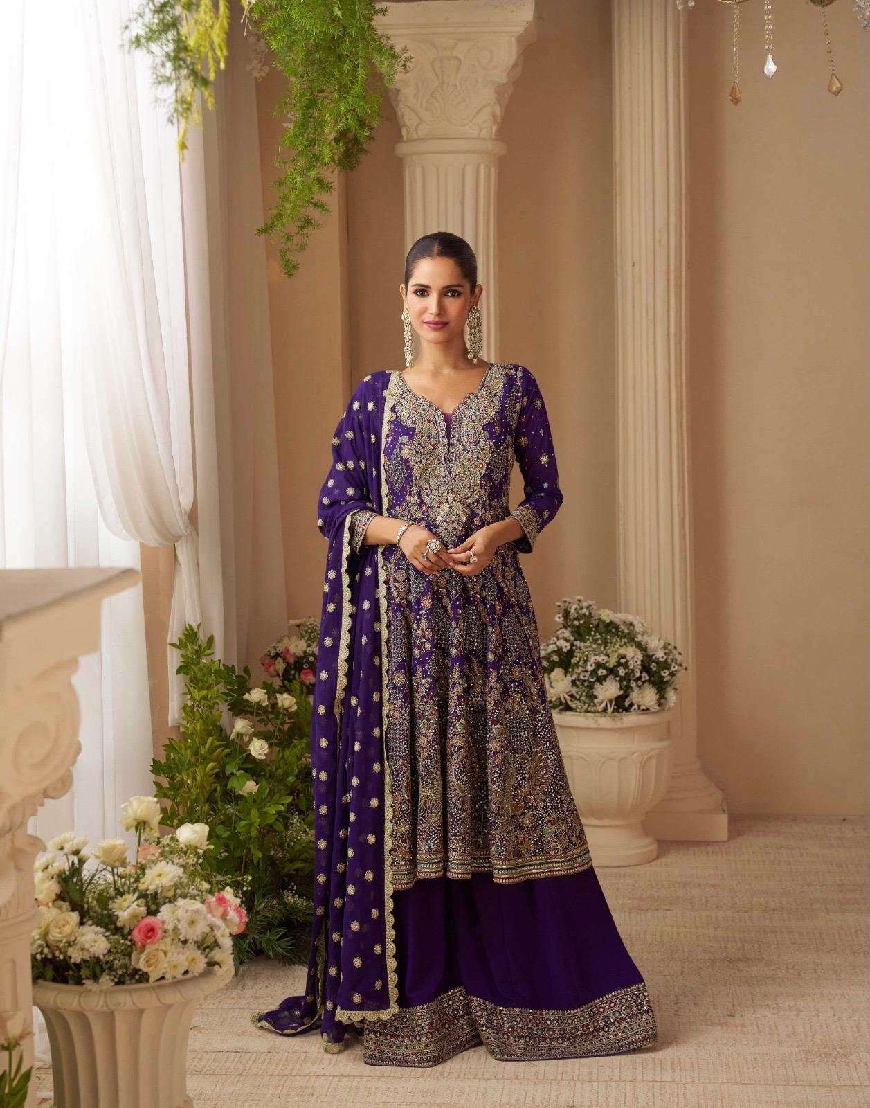 Sayuri Designer Sandhya Wedding Party Salwar Suits Catalog collection 4