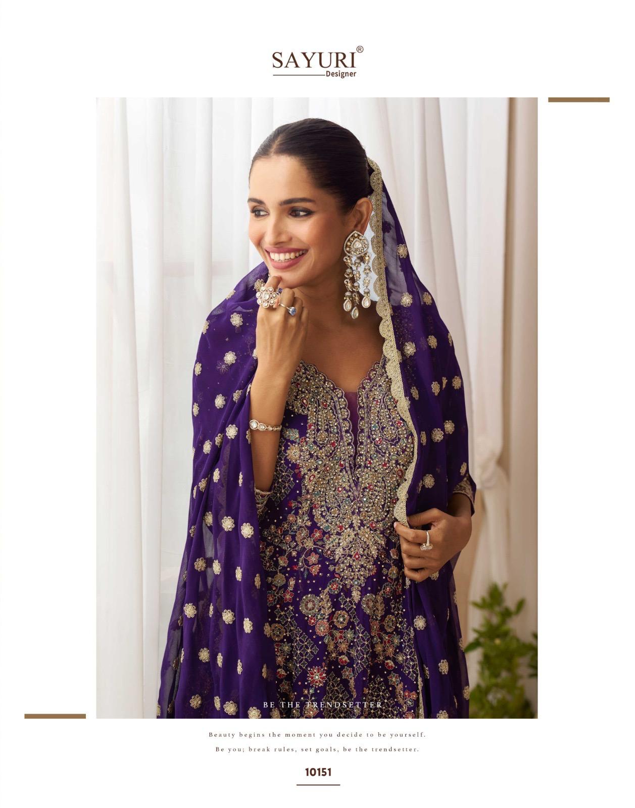 Sayuri Designer Sandhya Wedding Party Salwar Suits Catalog collection 3