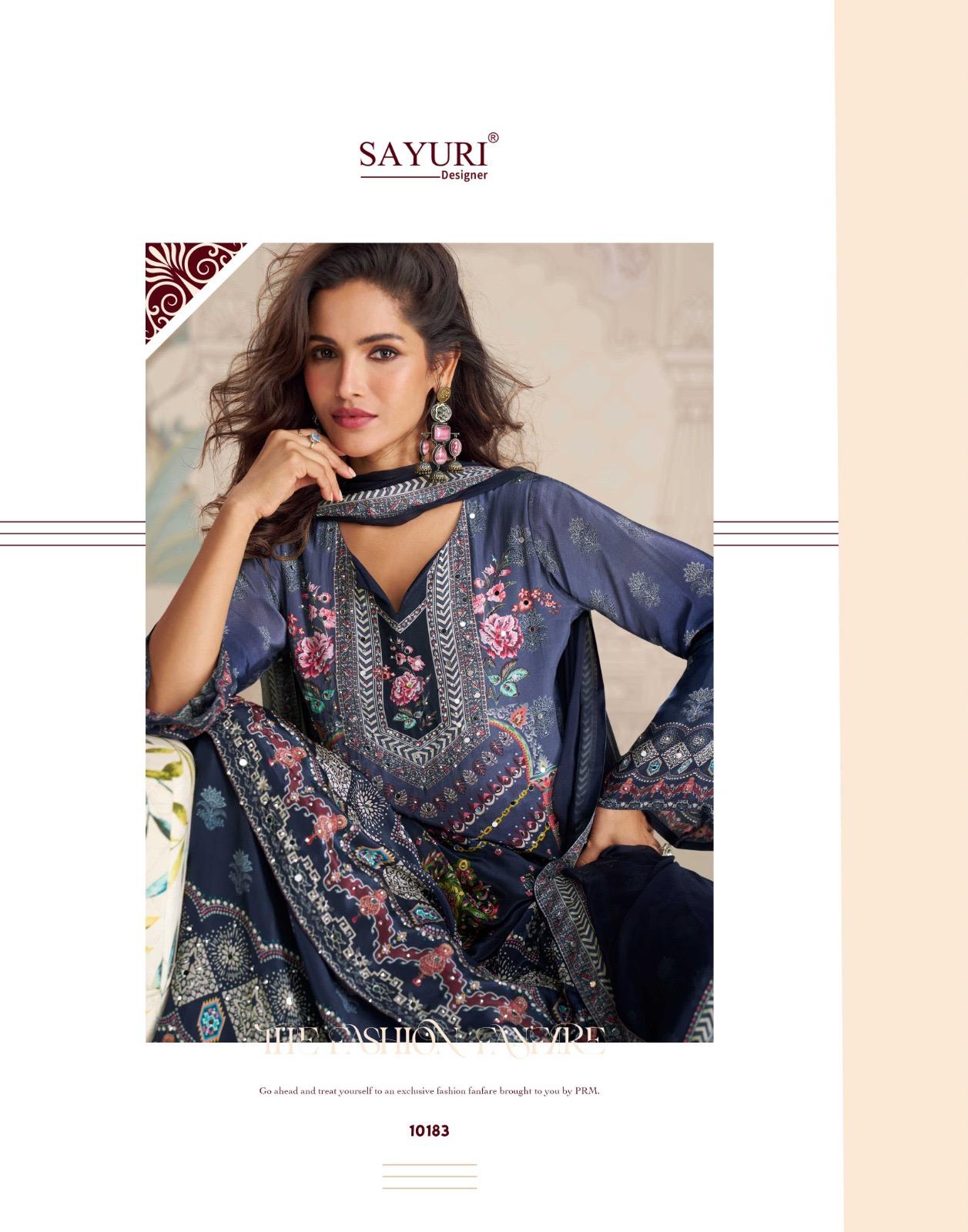 Sayuri Designer Kirti Wedding Party Salwar Suits Catalog collection 5
