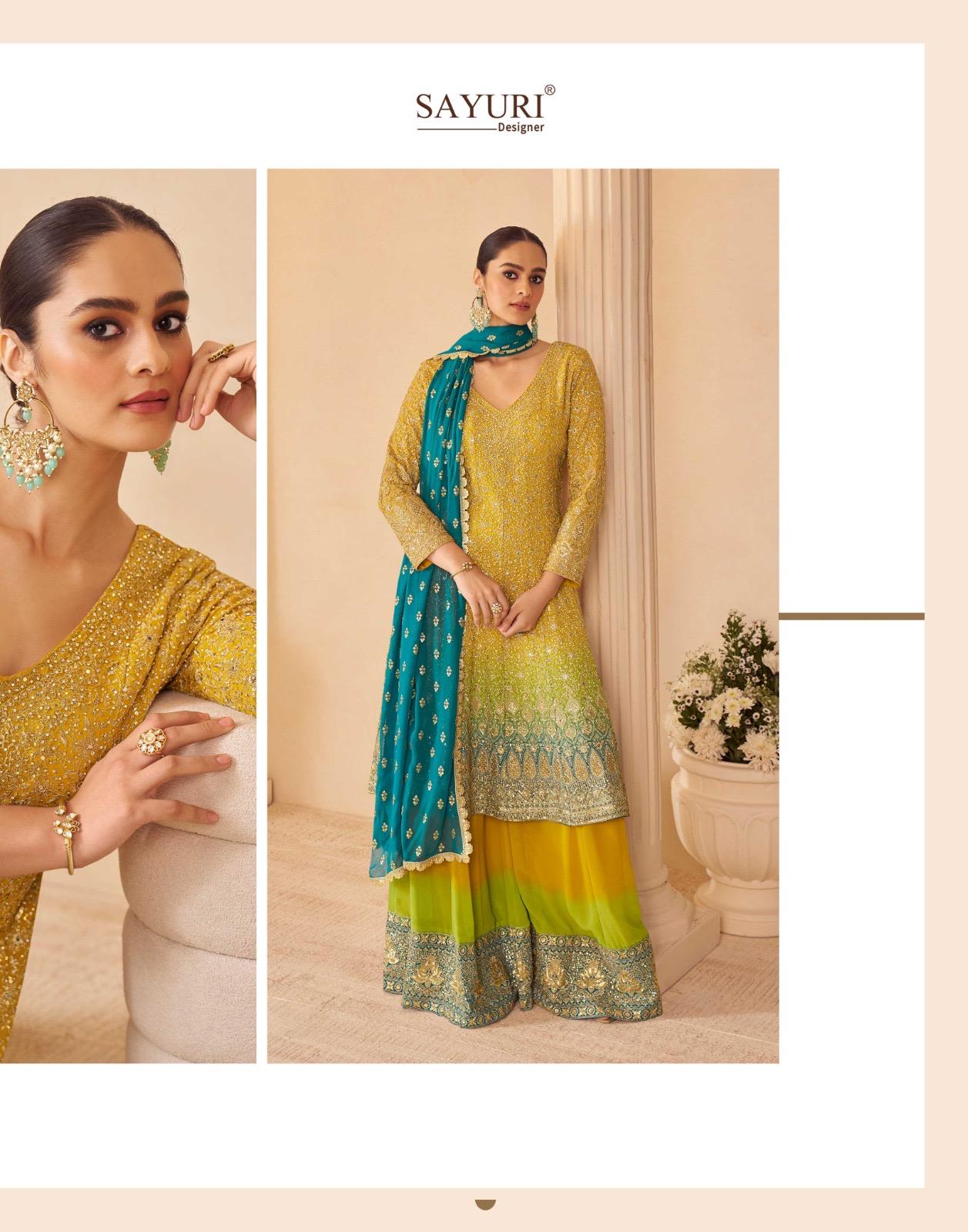 Sayuri Designer Sandhya Wedding Party Salwar Suits Catalog collection 7