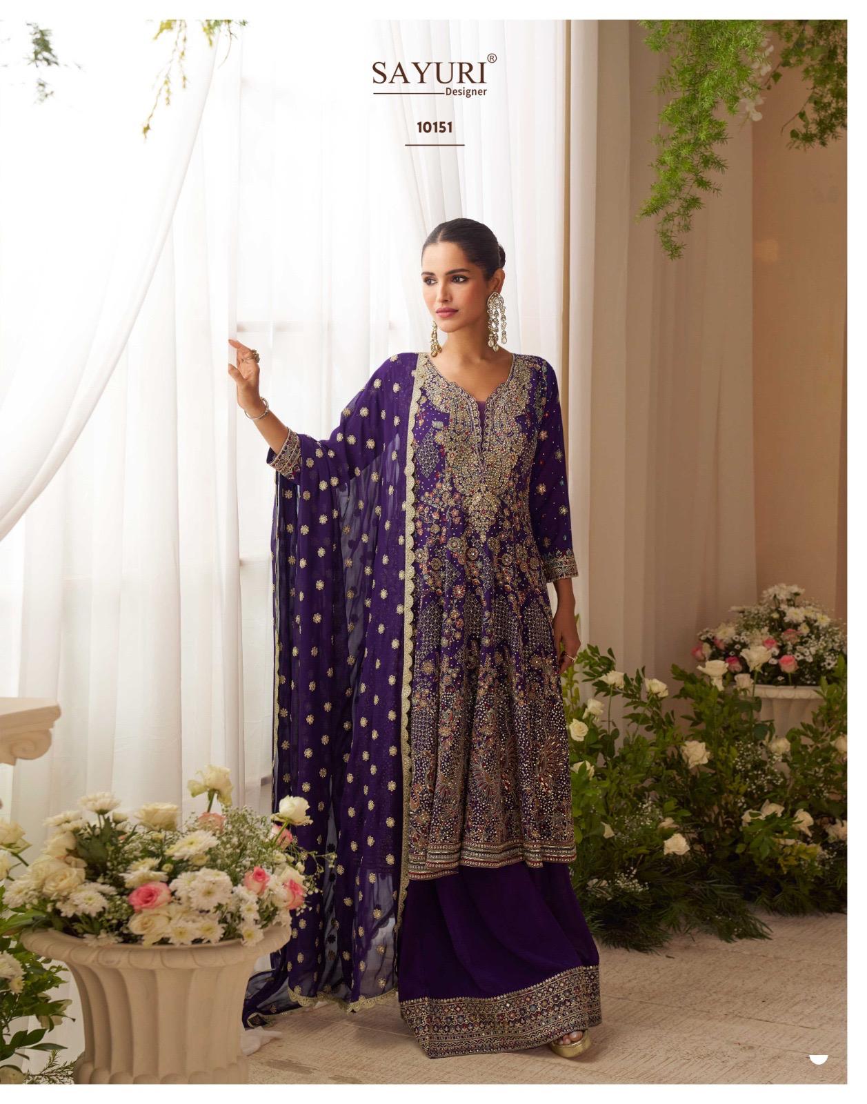 Sayuri Designer Sandhya Wedding Party Salwar Suits Catalog collection 2