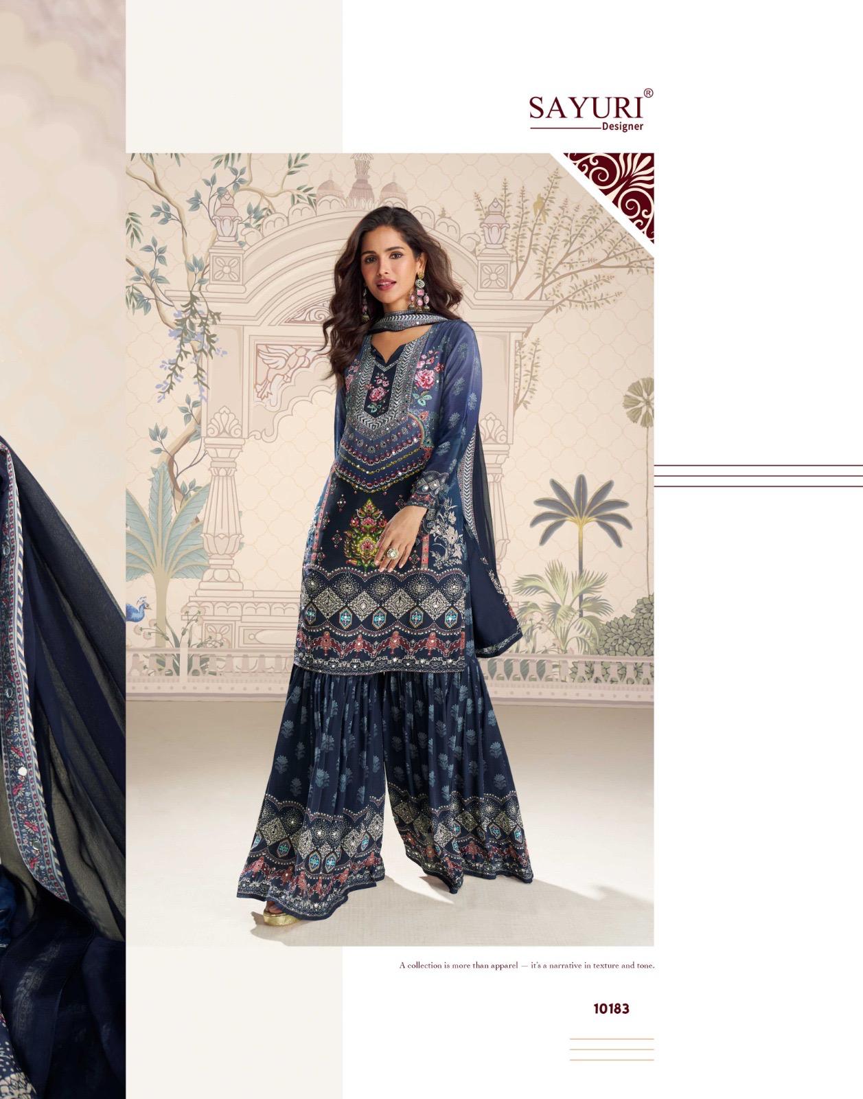 Sayuri Designer Kirti Wedding Party Salwar Suits Catalog collection 8