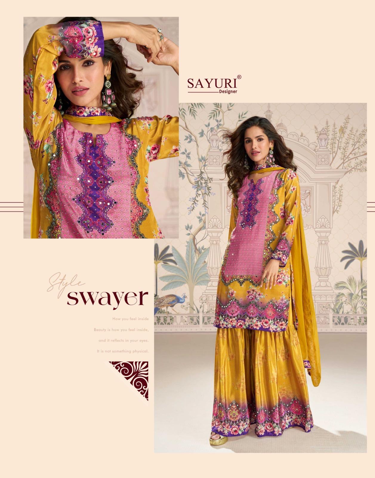 Sayuri Designer Kirti Wedding Party Salwar Suits Catalog collection 7