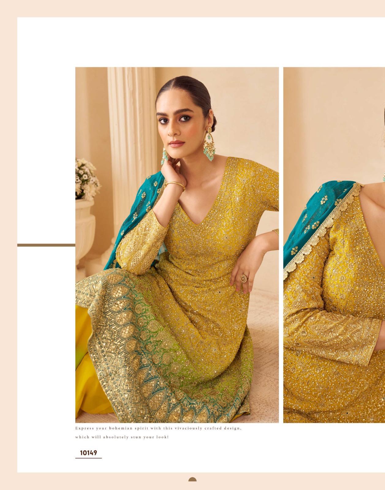Sayuri Designer Sandhya Wedding Party Salwar Suits Catalog collection 6