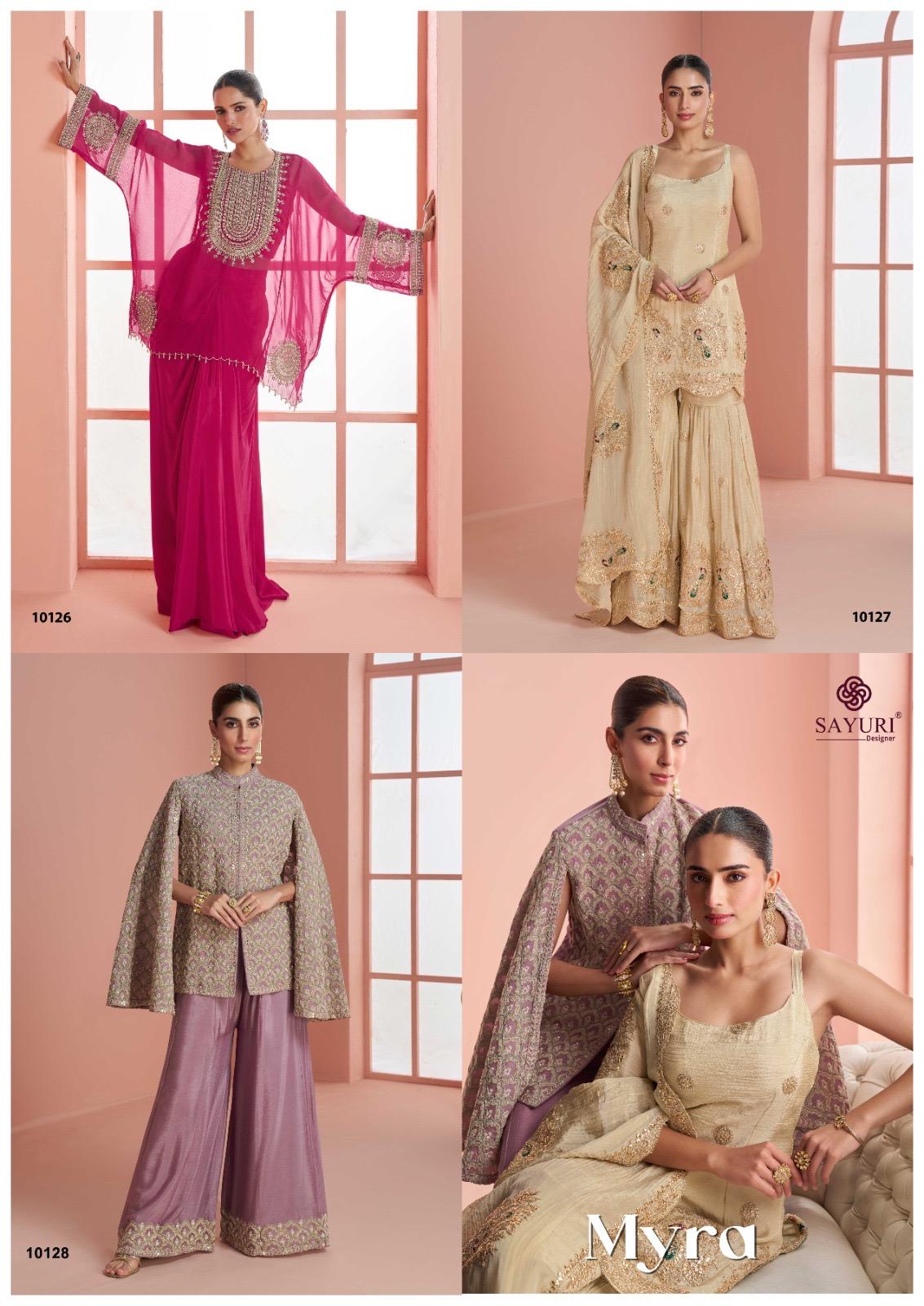 Sayuri Designer Myra Wedding Party Salwar Suits Catalog collection 11