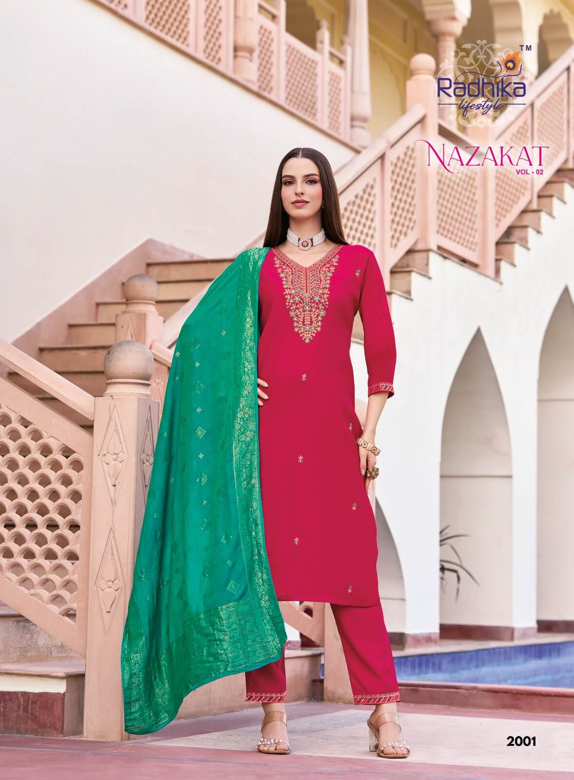 Radhika Lifestyle Nazakat Vol 2 Readymade Dress Catalog collection 10