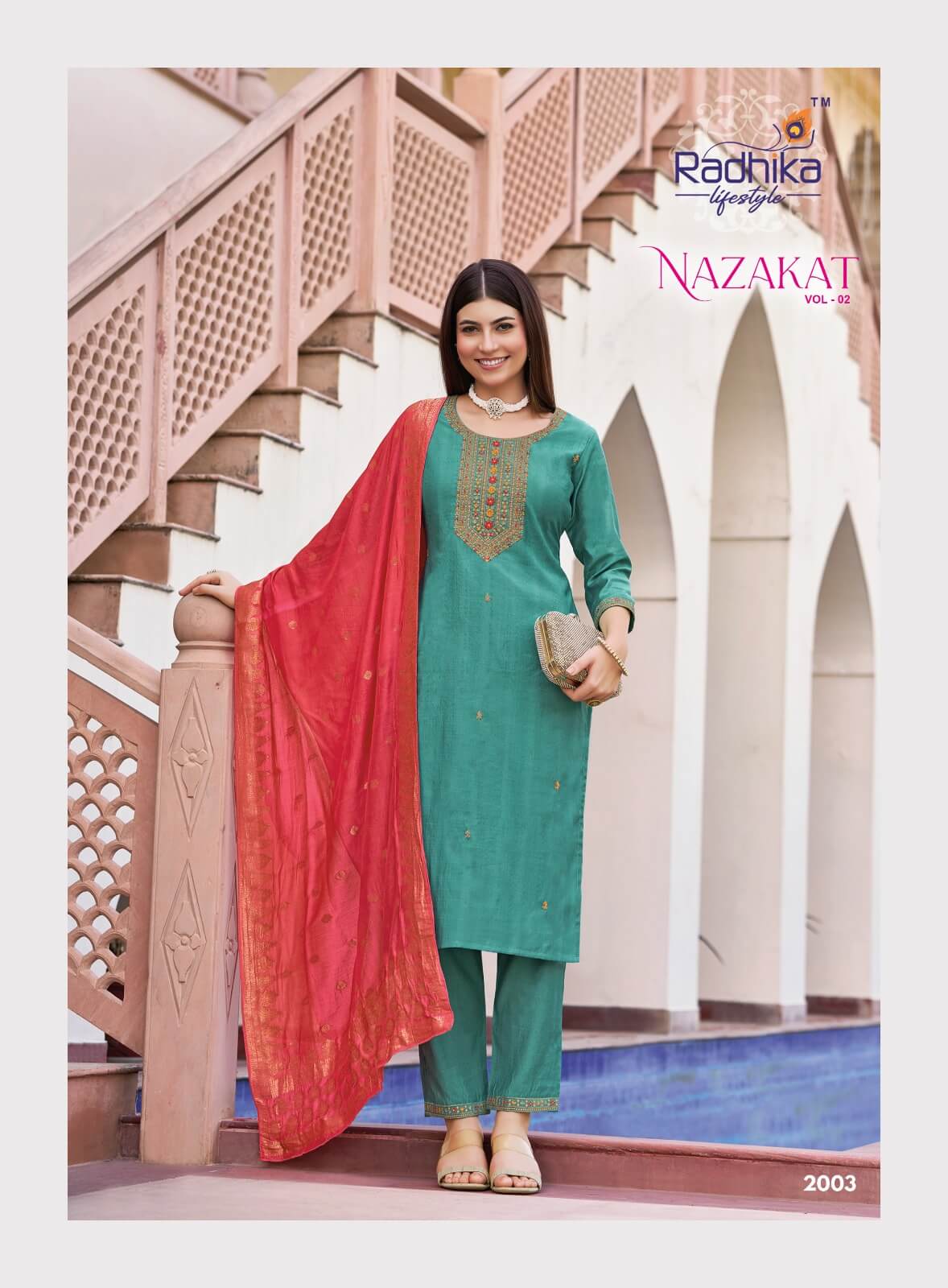 Radhika Lifestyle Nazakat Vol 2 Readymade Dress Catalog collection 6