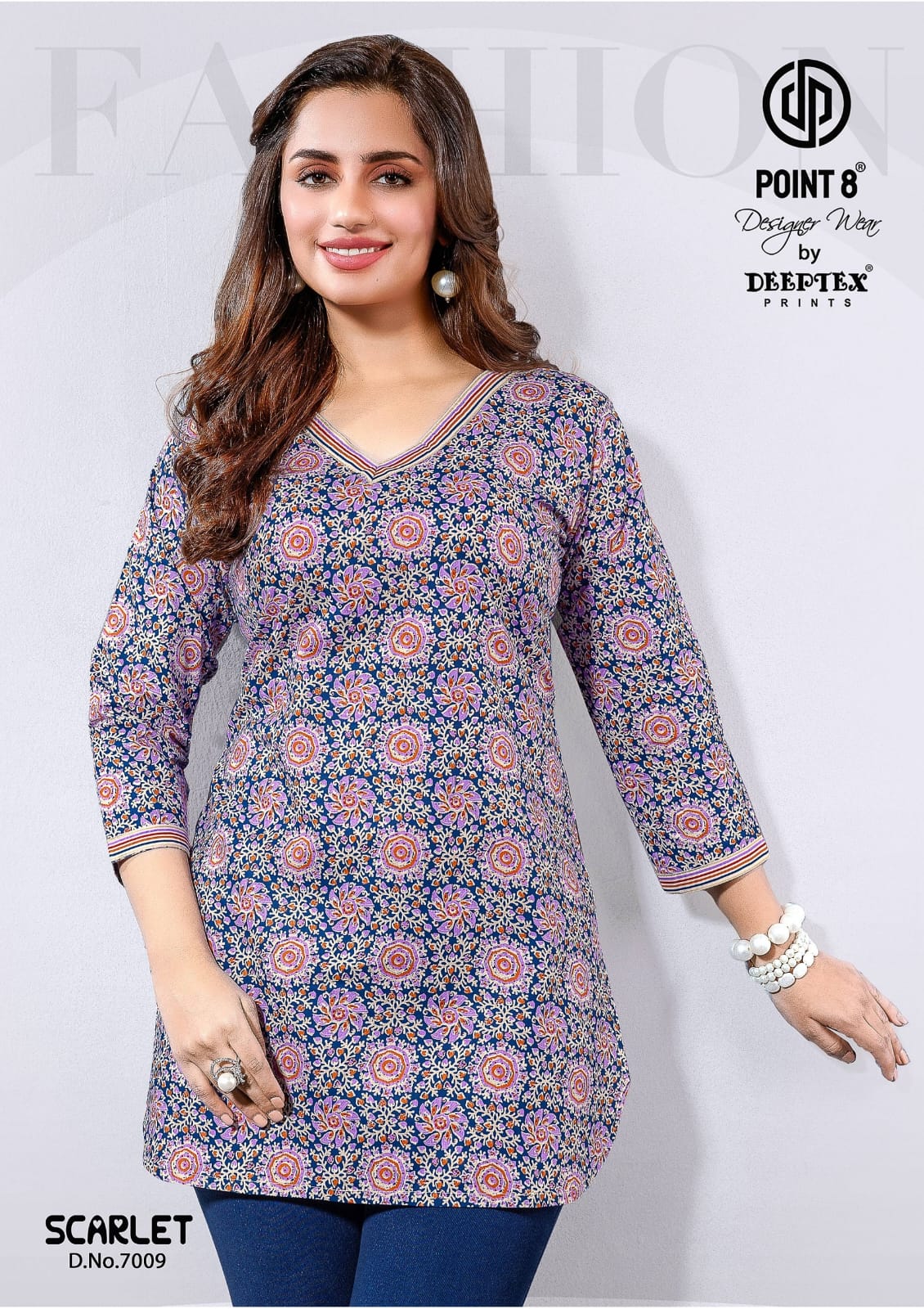 Deeptex Point 8 Scarlet Vol 7 Ladies Tops Catalog collection 5