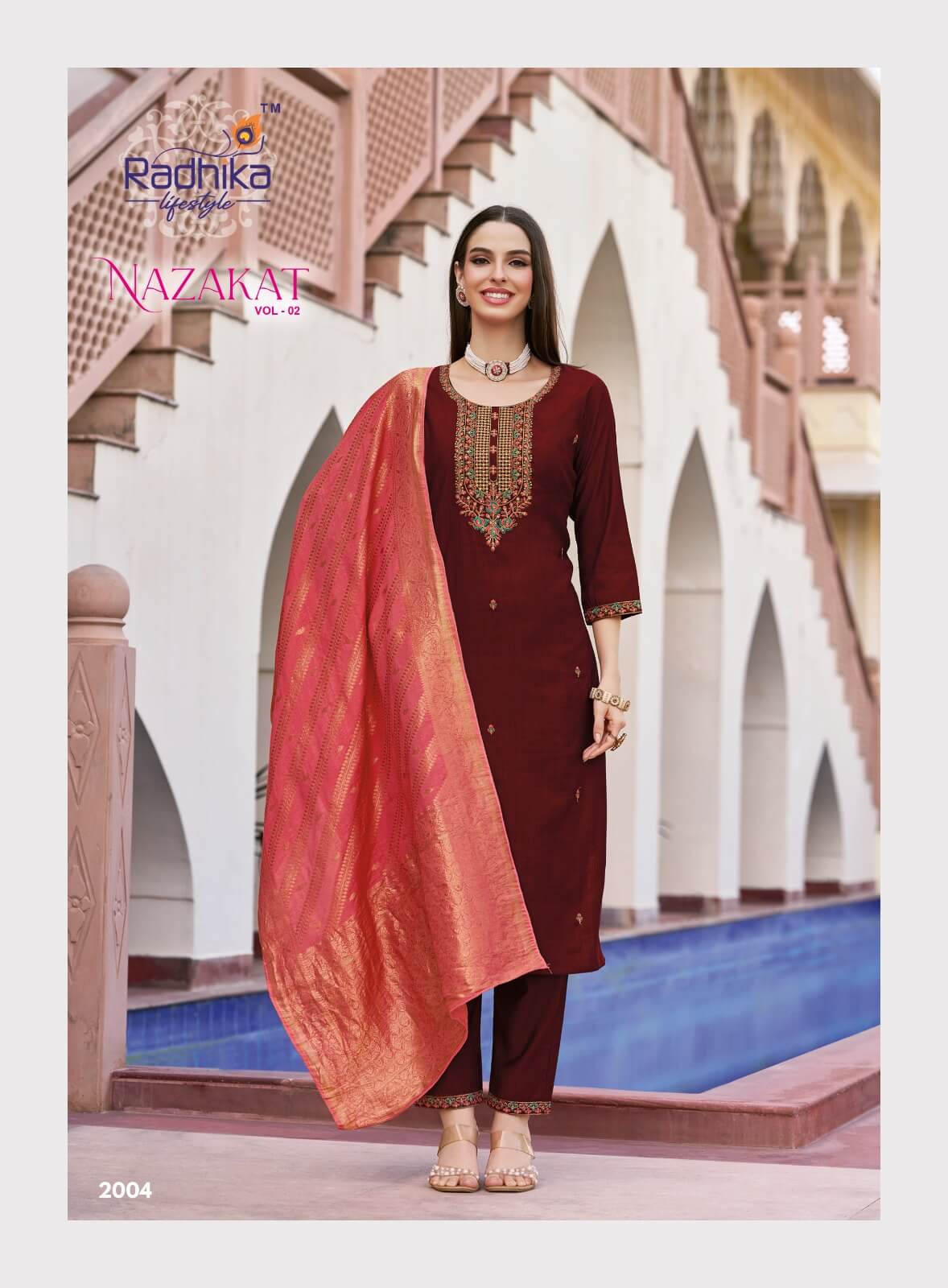 Radhika Lifestyle Nazakat Vol 2 Readymade Dress Catalog collection 5
