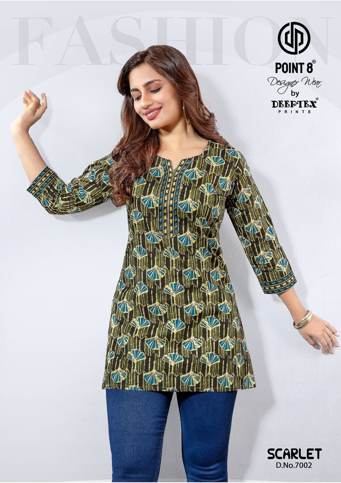 Deeptex Point 8 Scarlet Vol 7 Ladies Tops Catalog collection 9