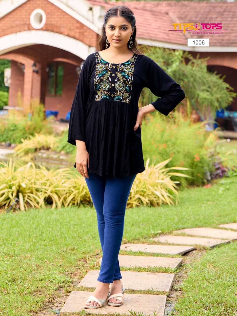 Tips And Tops Sana Vol 5 Rayon Kurti Catalog collection 7