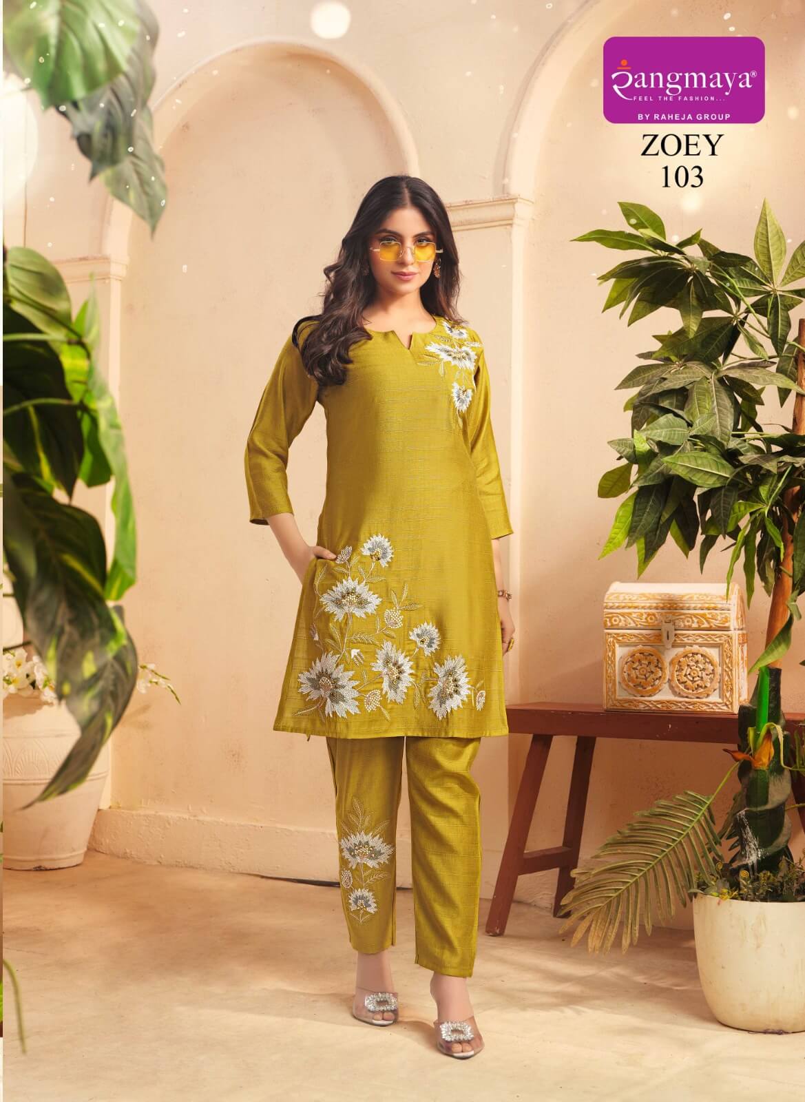Rangmaya Zoey Kurtis With Bottom Catalog collection 6
