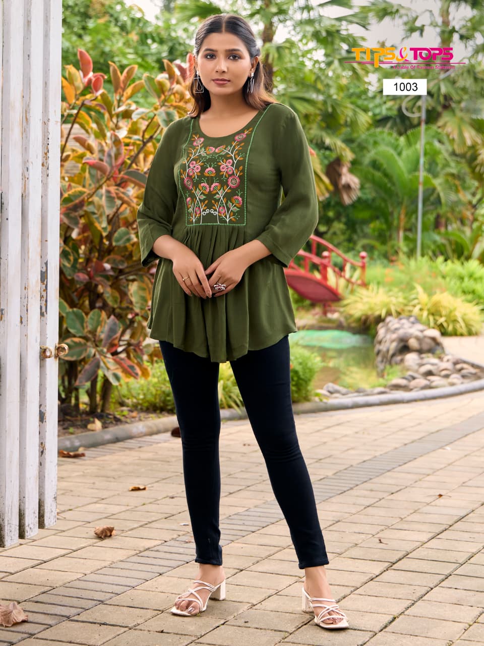 Tips And Tops Sana Vol 5 Rayon Kurti Catalog collection 5