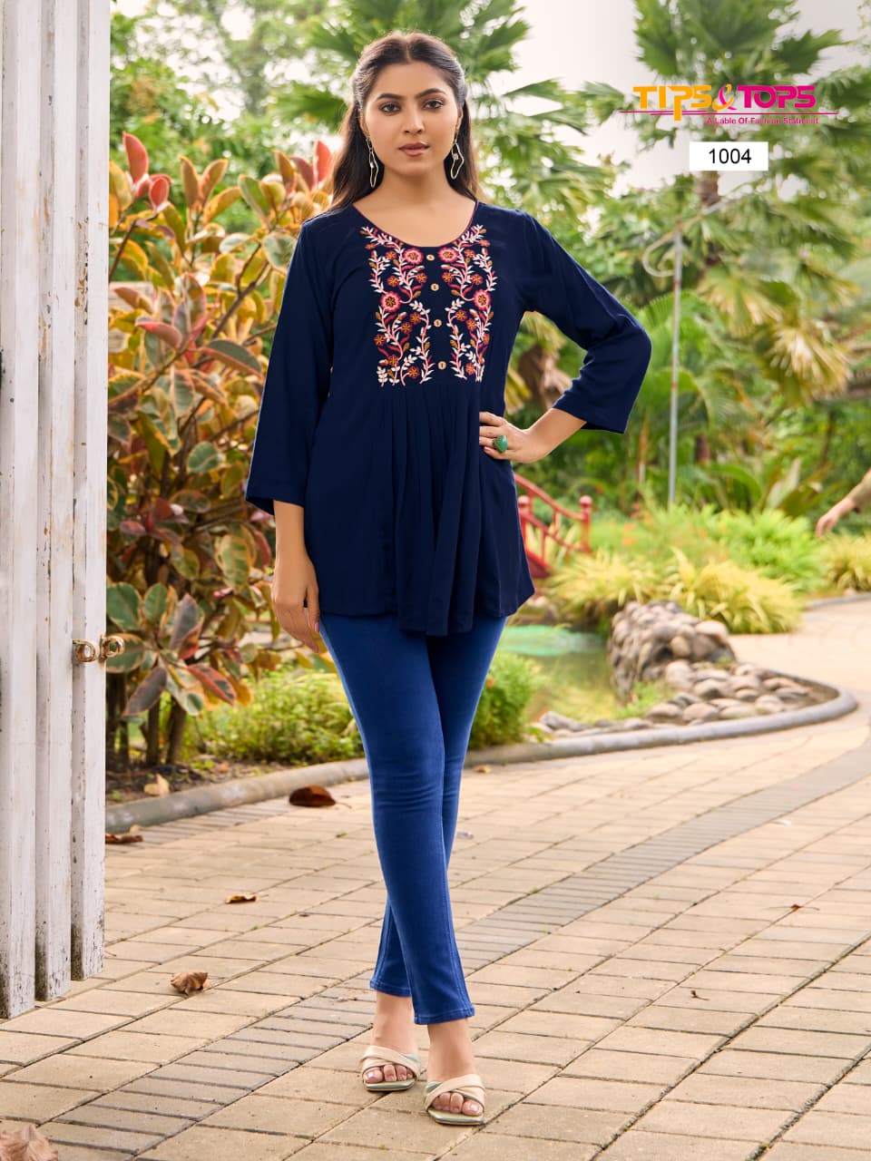 Tips And Tops Sana Vol 5 Rayon Kurti Catalog collection 6